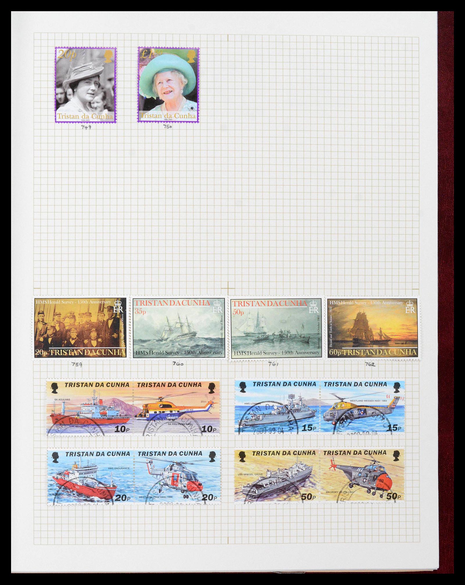 39152 0343 - Postzegelverzameling 39152 Engelse koloniën 1920-2002.