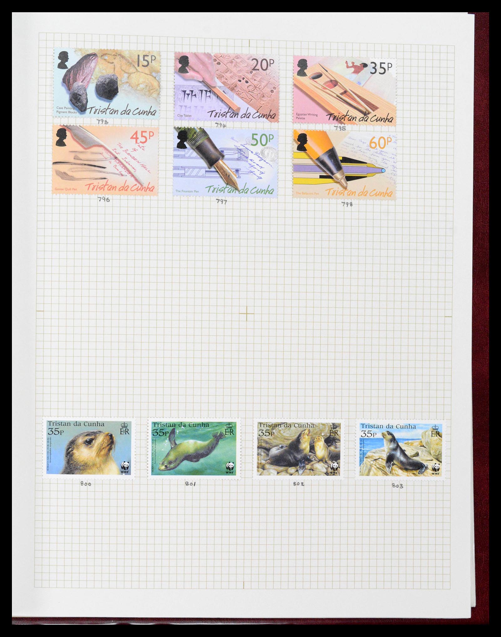 39152 0345 - Postzegelverzameling 39152 Engelse koloniën 1920-2002.