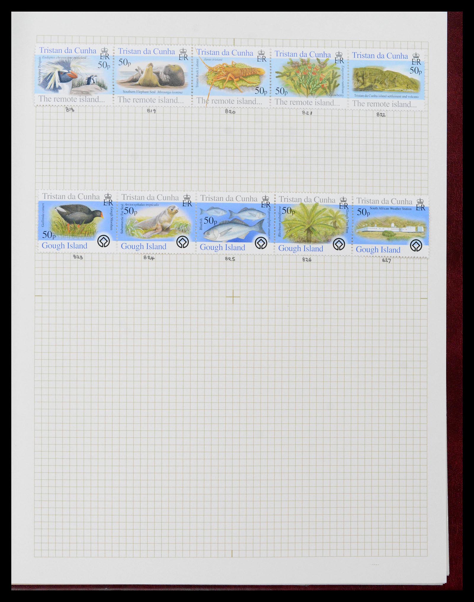 39152 0346 - Postzegelverzameling 39152 Engelse koloniën 1920-2002.