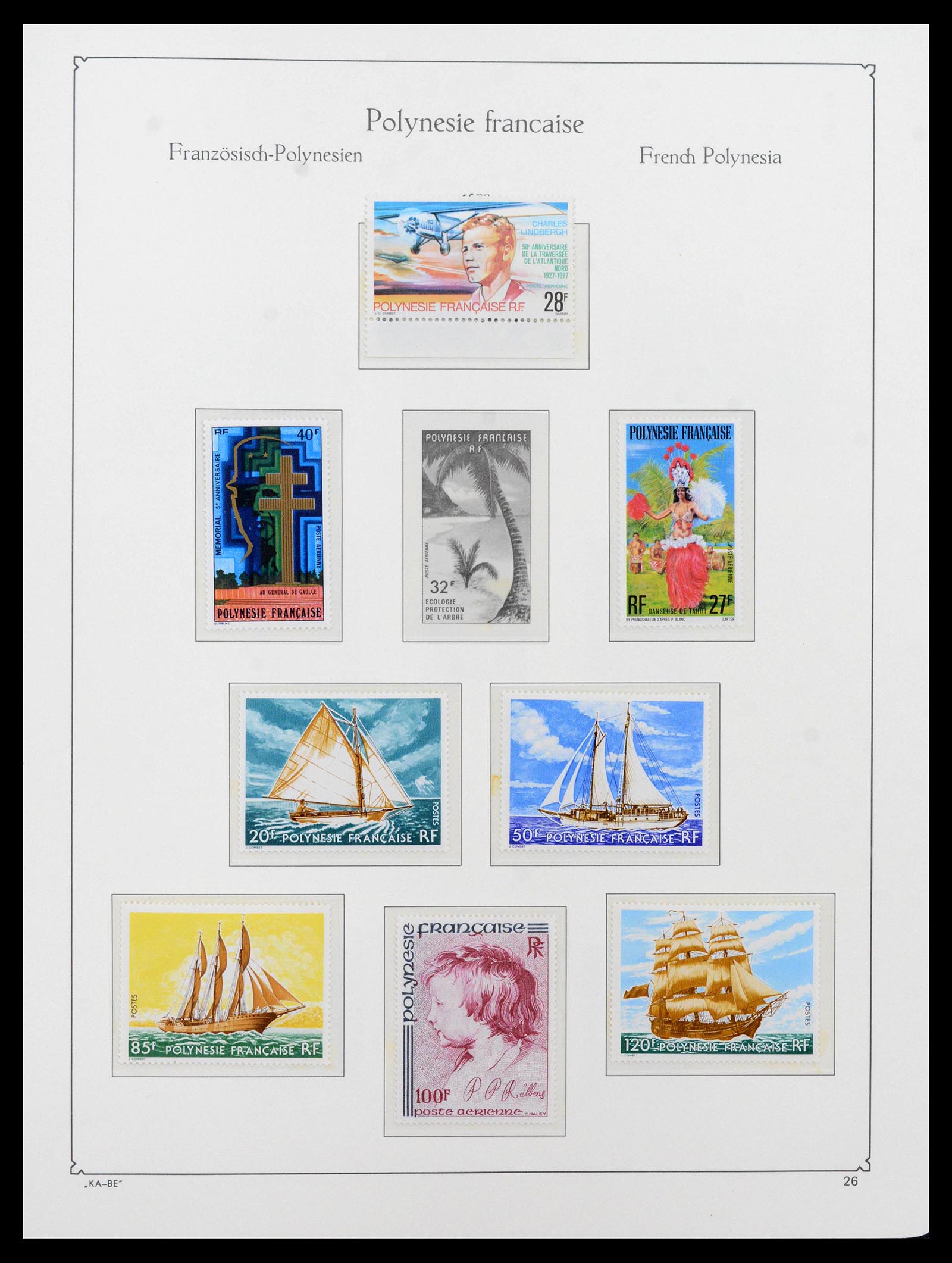 39153 0024 - Stamp collection 39153 Polynesia 1958-1990.