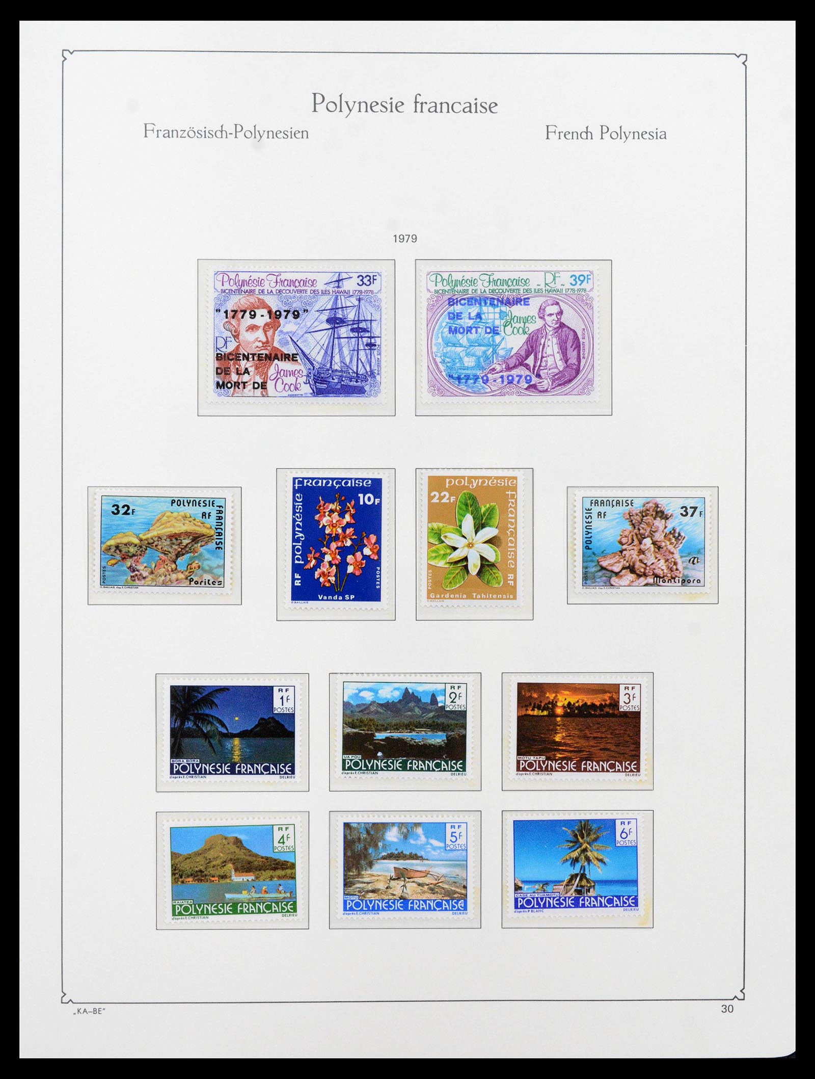 39153 0027 - Stamp collection 39153 Polynesia 1958-1990.