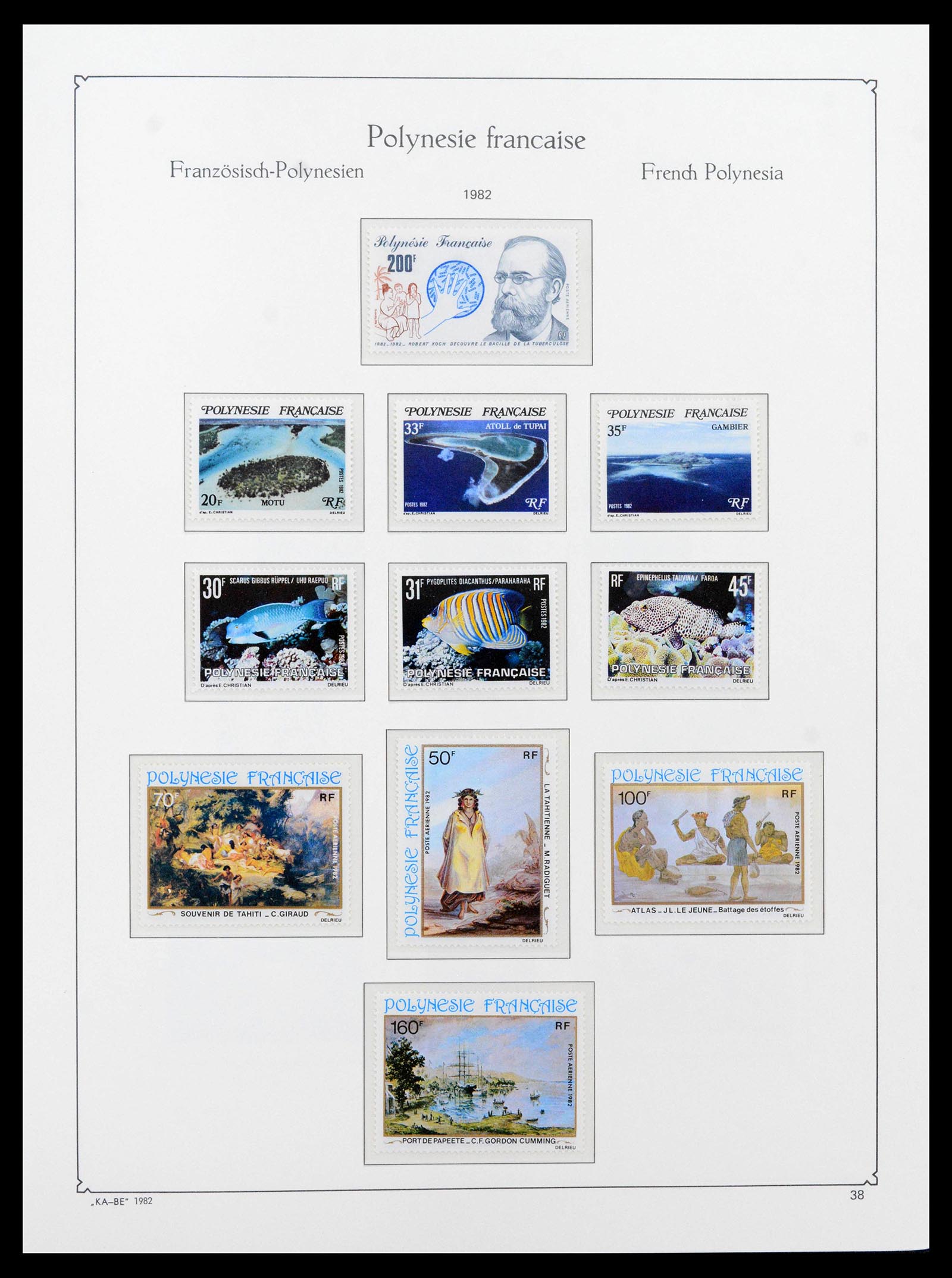 39153 0035 - Stamp collection 39153 Polynesia 1958-1990.