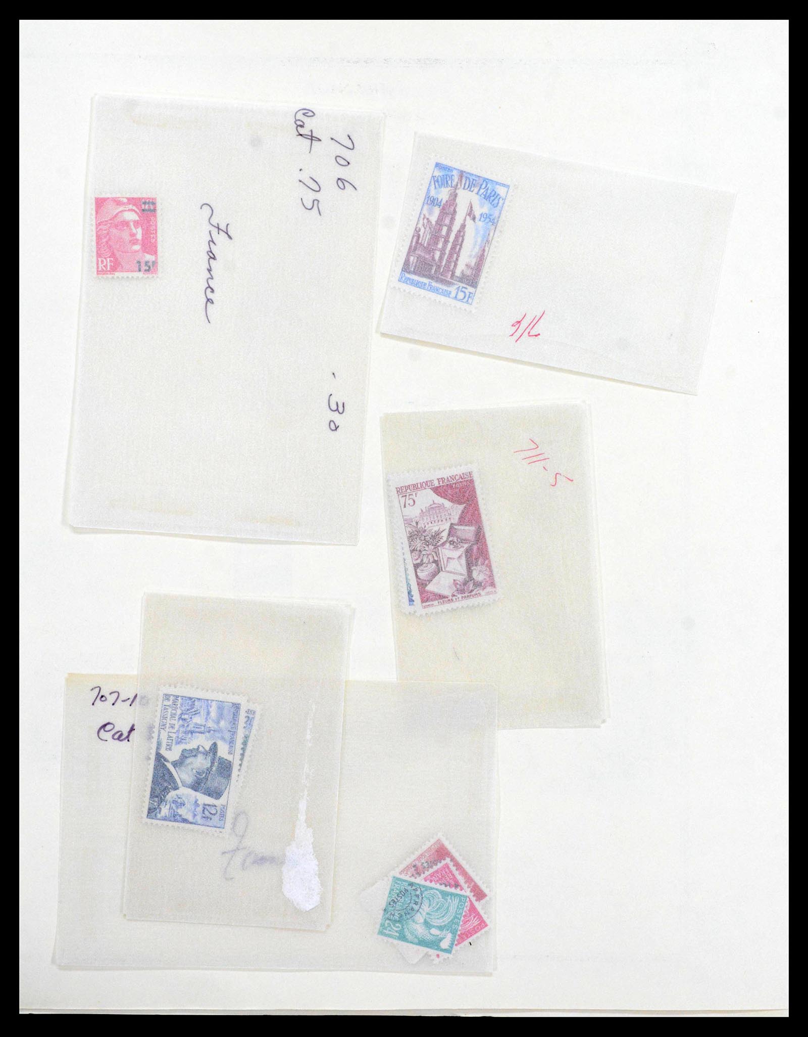 39154 0033 - Stamp collection 39154 France 1849-1984.