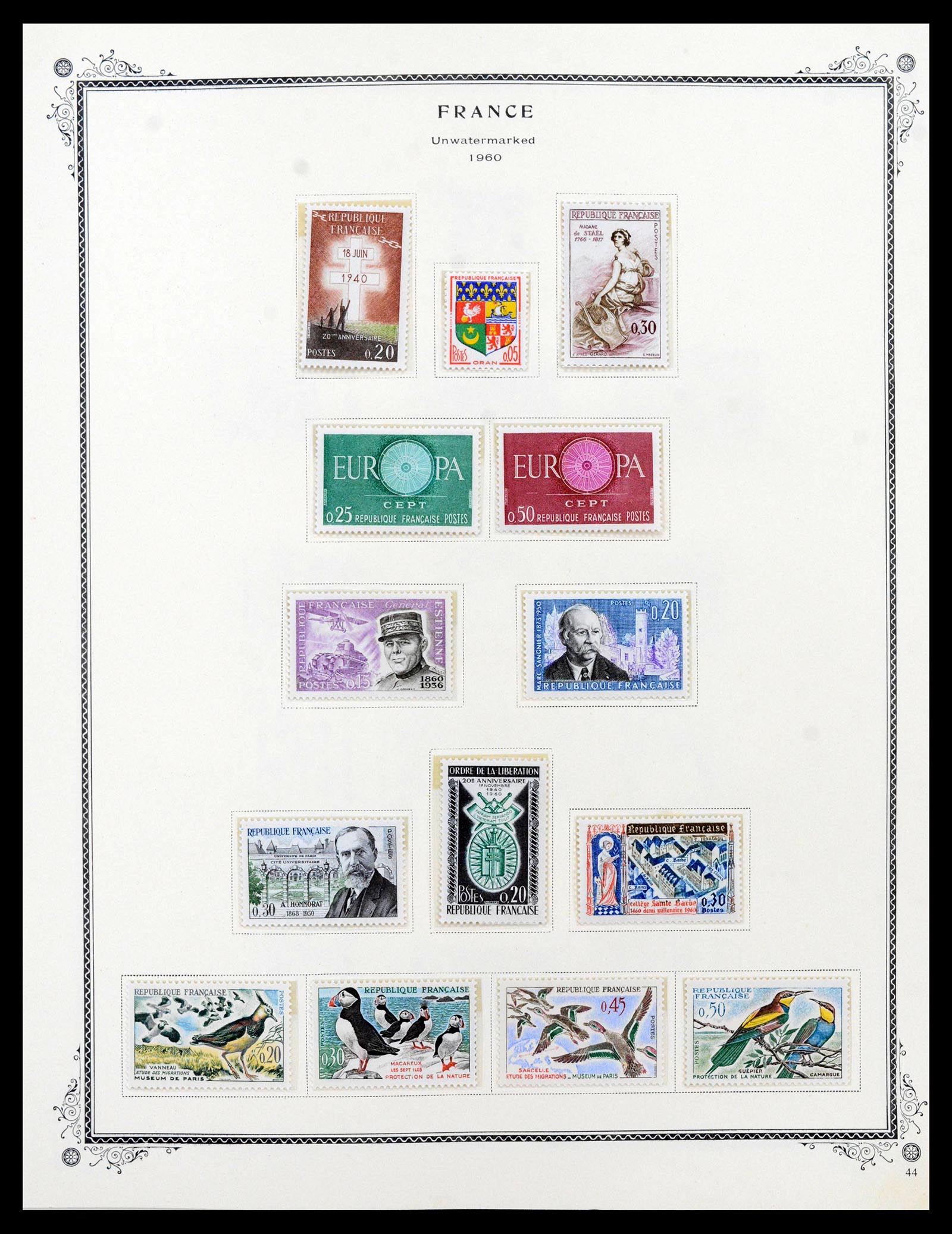 39154 0049 - Postzegelverzameling 39154 Frankrijk 1849-1984.