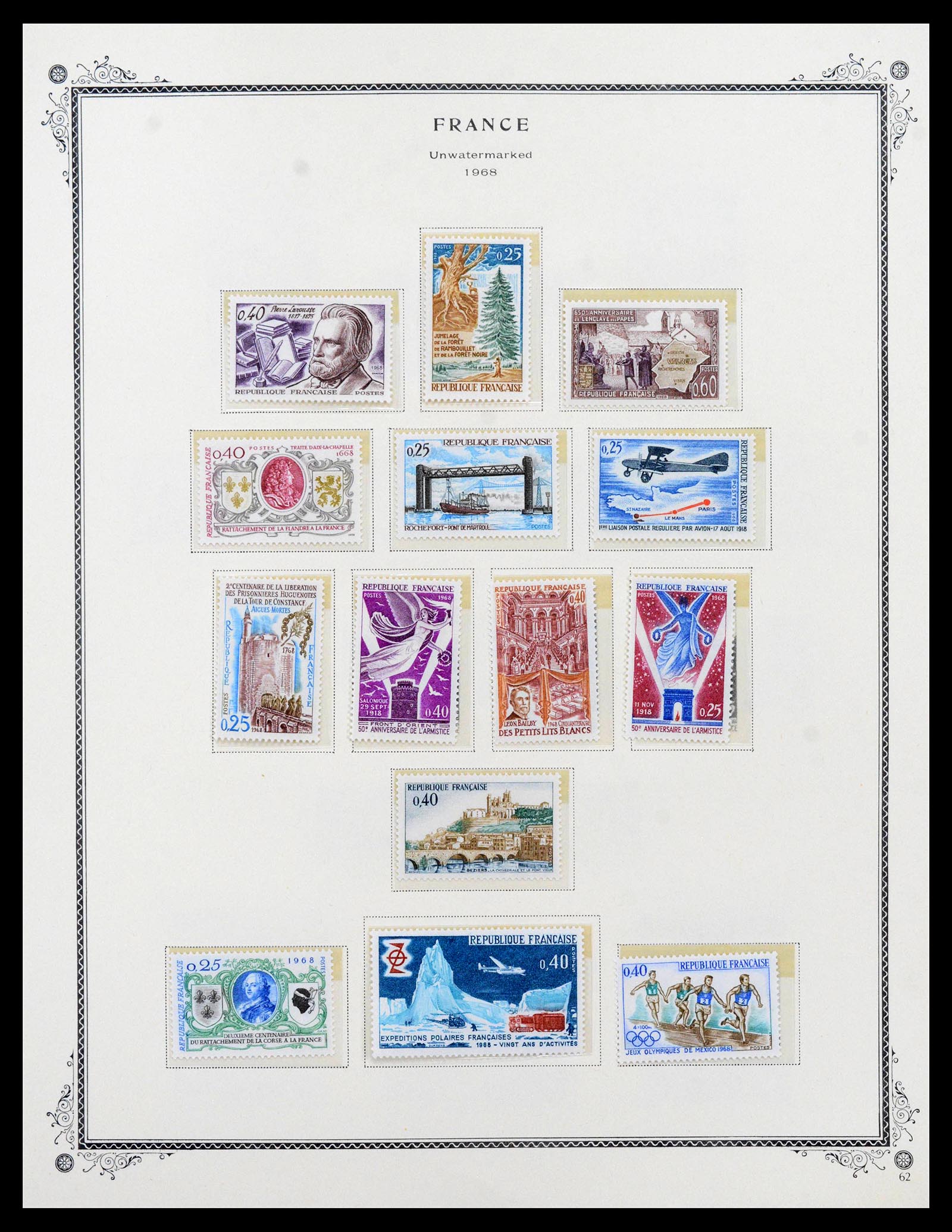 39154 0067 - Stamp collection 39154 France 1849-1984.