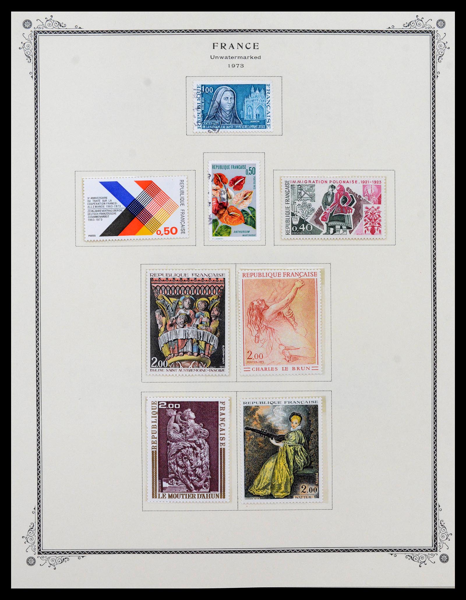 39154 0078 - Stamp collection 39154 France 1849-1984.