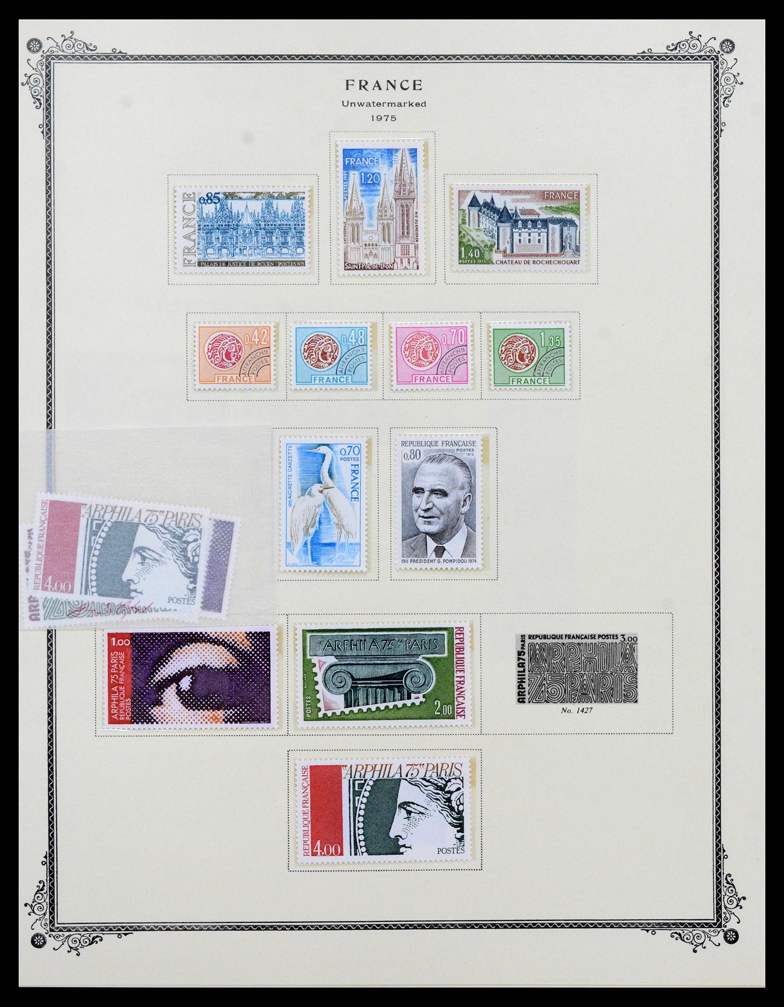 39154 0084 - Stamp collection 39154 France 1849-1984.