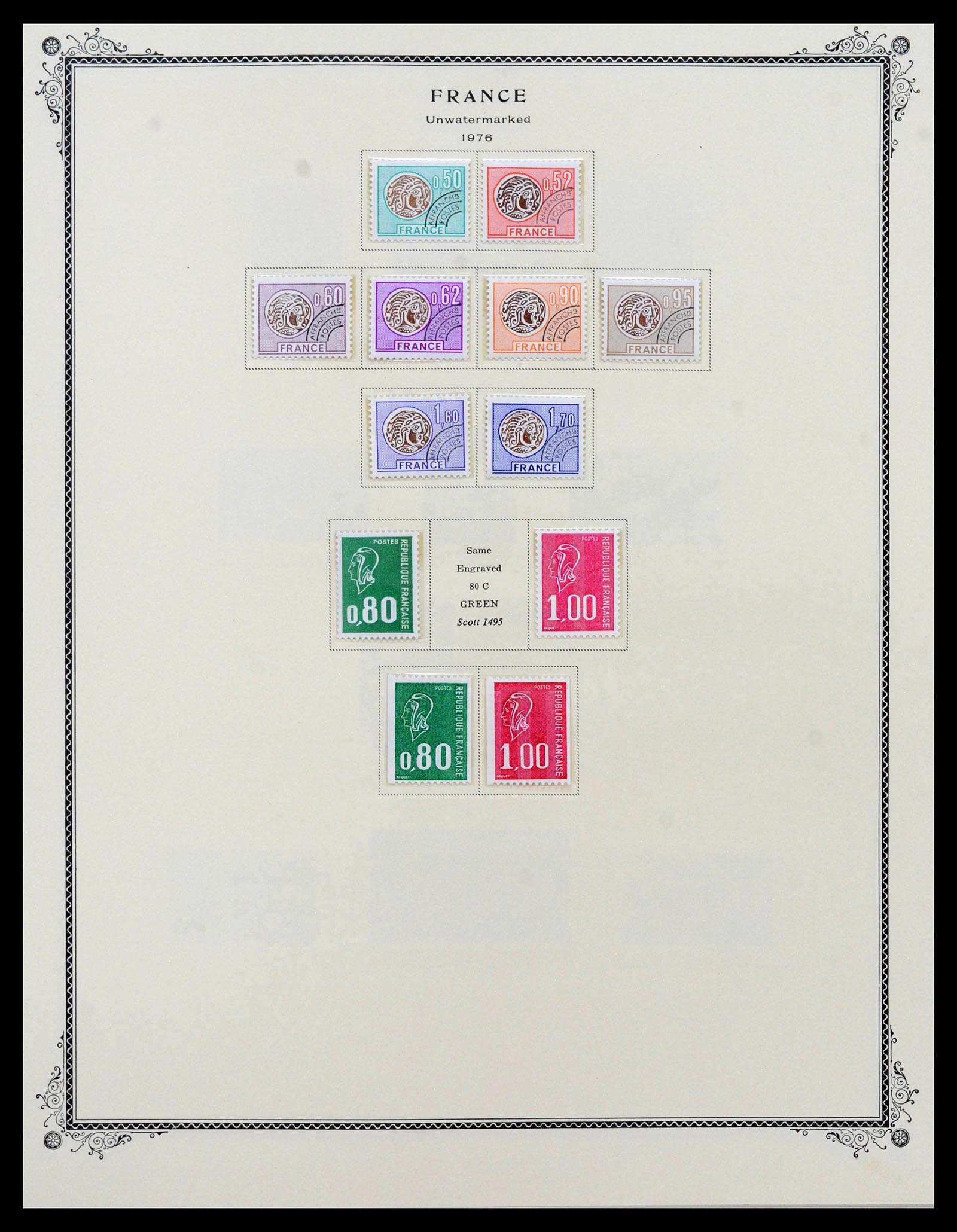 39154 0091 - Stamp collection 39154 France 1849-1984.