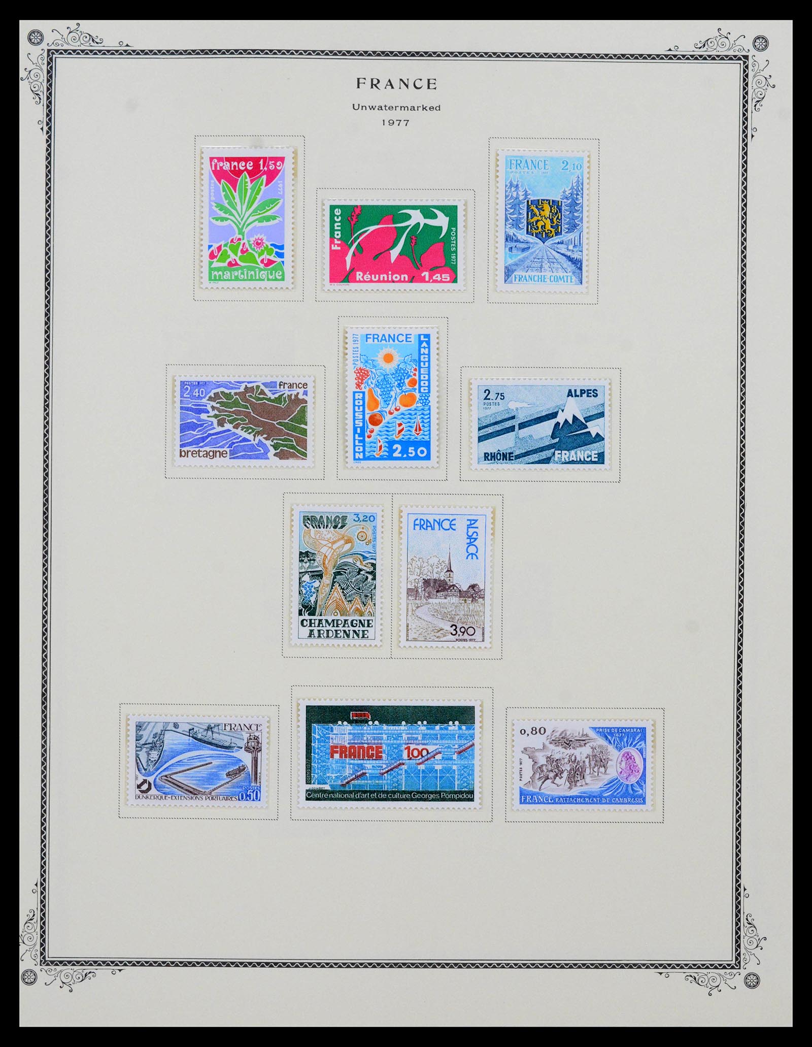 39154 0092 - Stamp collection 39154 France 1849-1984.