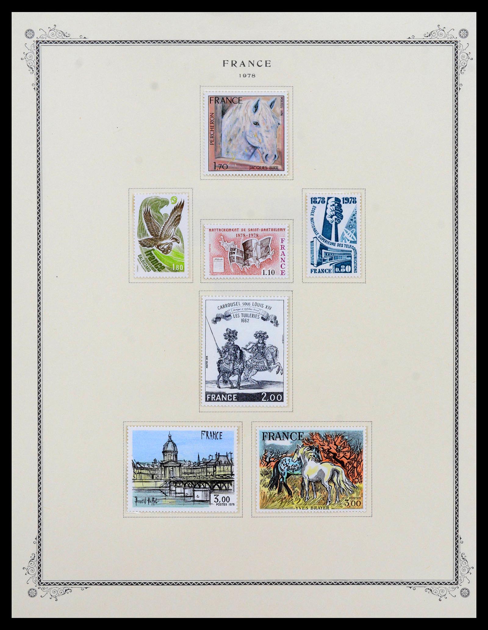 39154 0099 - Stamp collection 39154 France 1849-1984.
