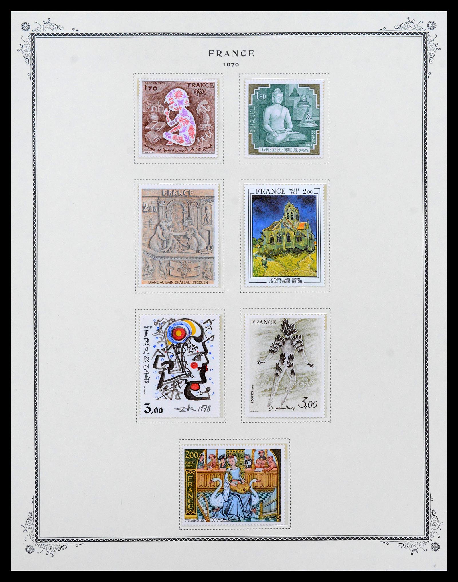 39154 0104 - Stamp collection 39154 France 1849-1984.