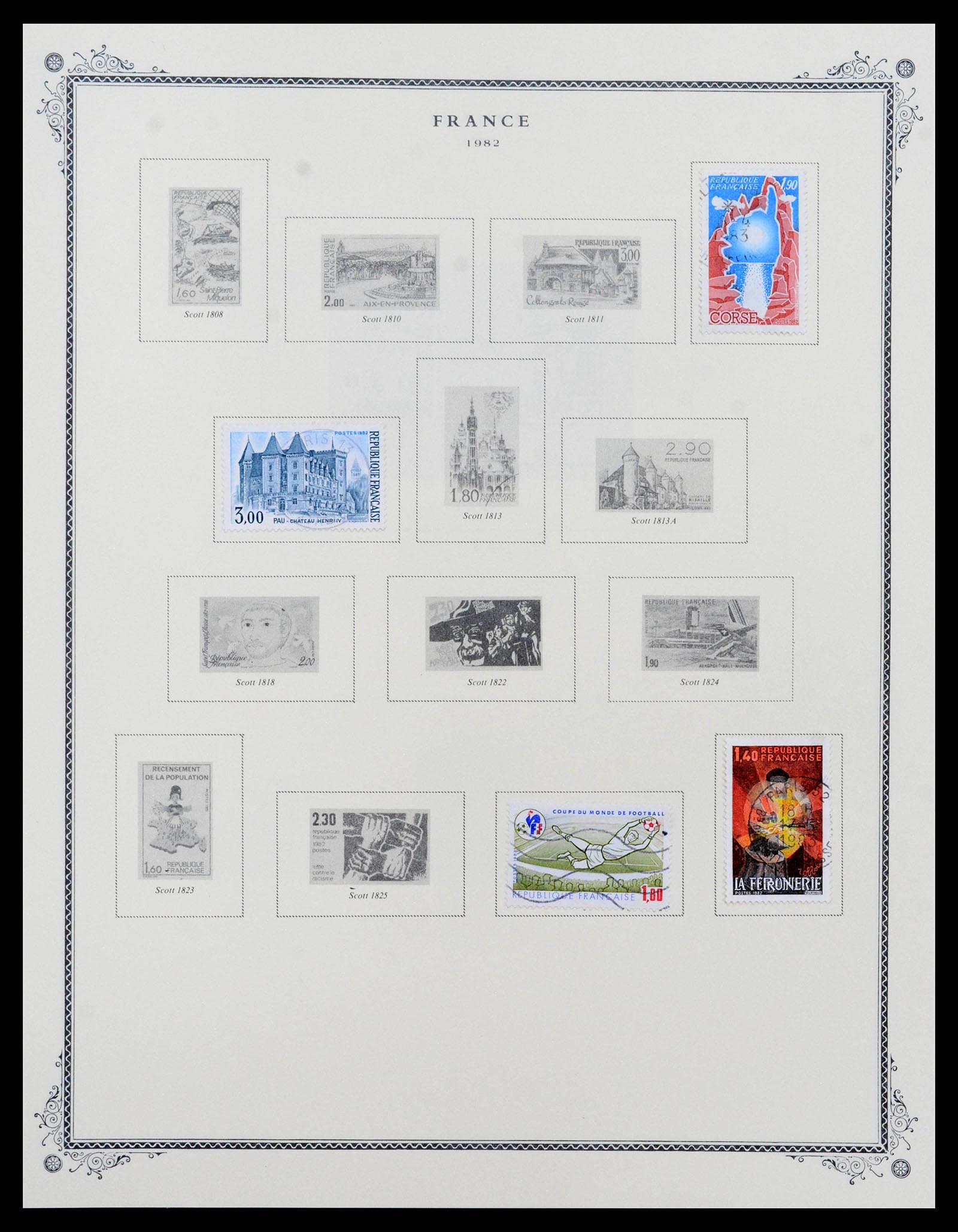 39154 0109 - Stamp collection 39154 France 1849-1984.