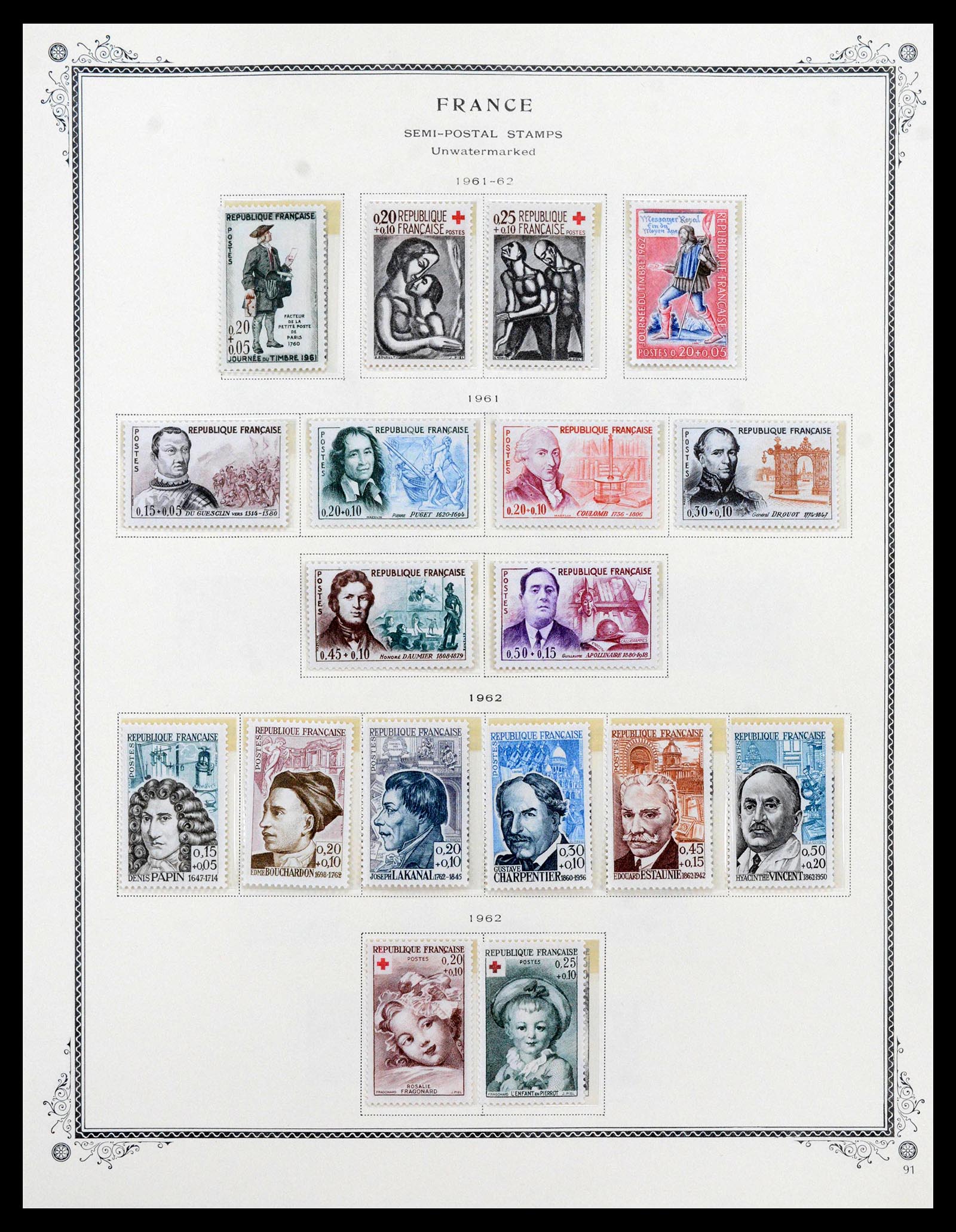39154 0137 - Stamp collection 39154 France 1849-1984.