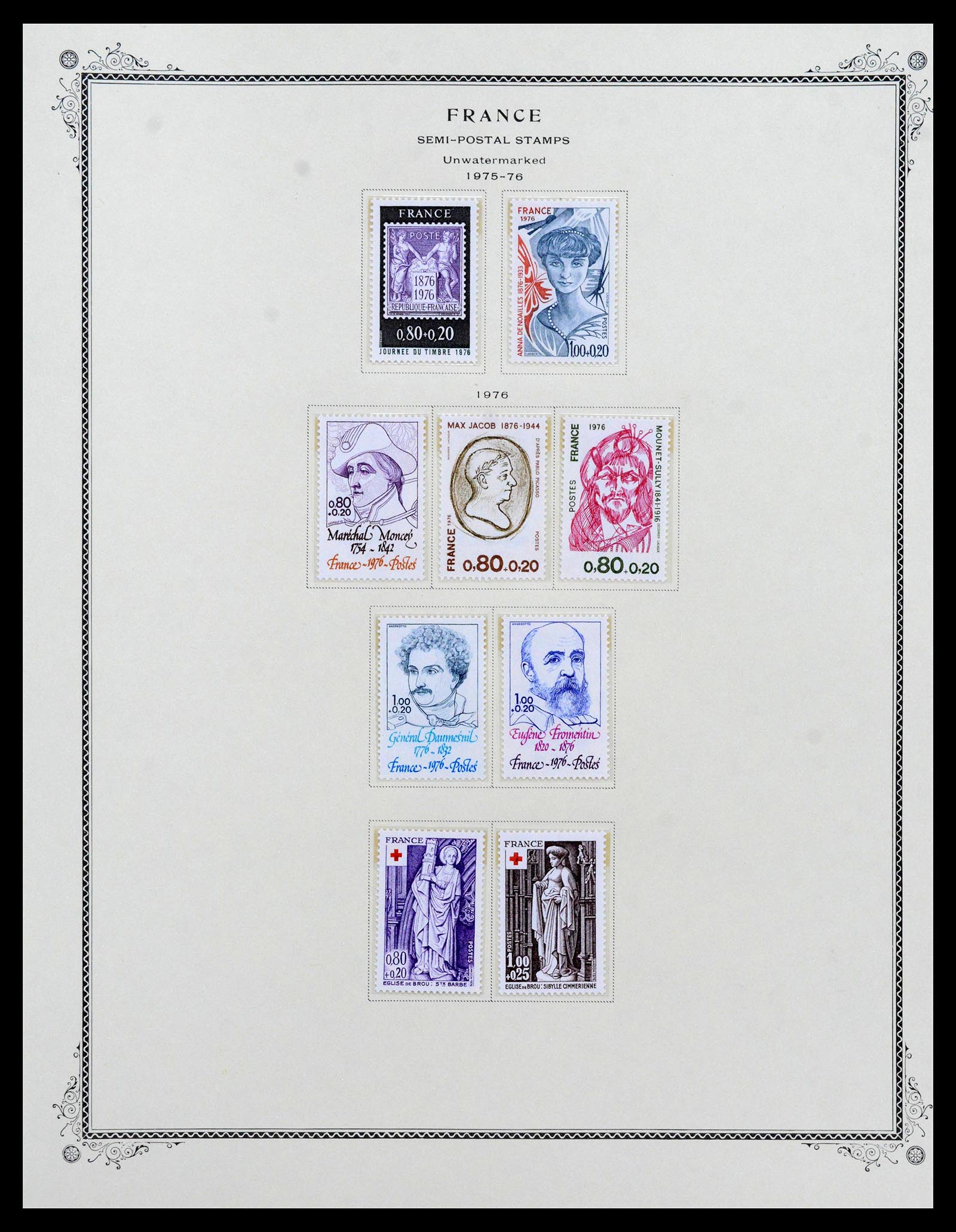 39154 0147 - Postzegelverzameling 39154 Frankrijk 1849-1984.