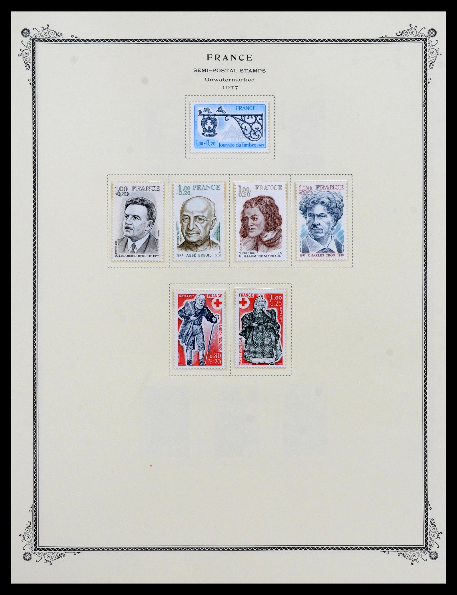 39154 0148 - Postzegelverzameling 39154 Frankrijk 1849-1984.