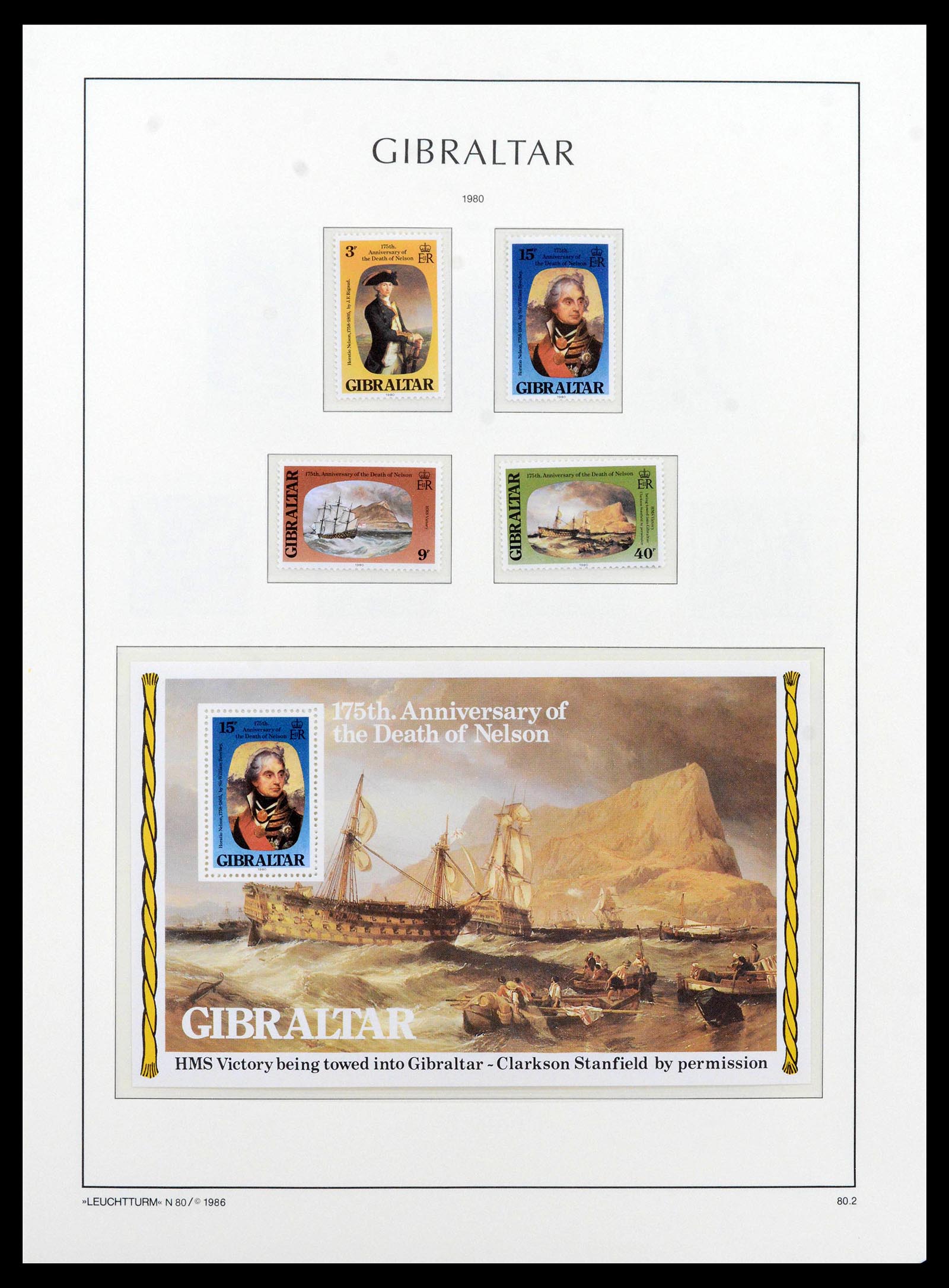 39158 0048 - Stamp collection 39158 Gibraltar 1886-2013.