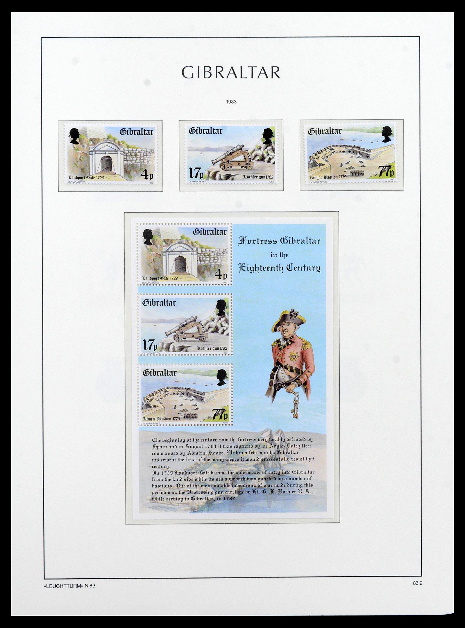 39158 0053 - Stamp collection 39158 Gibraltar 1886-2013.