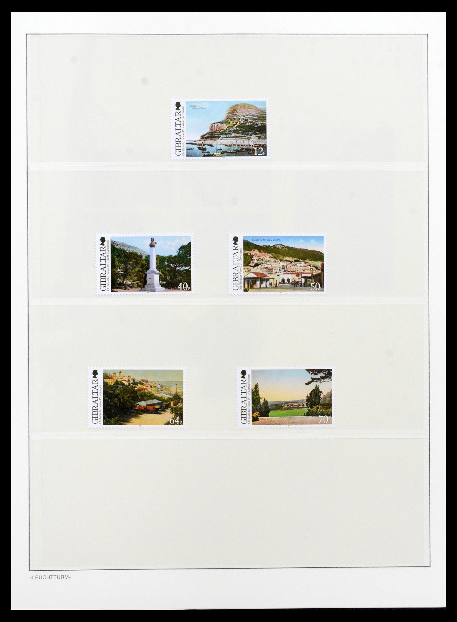 39158 0201 - Postzegelverzameling 39158 Gibraltar 1886-2013.