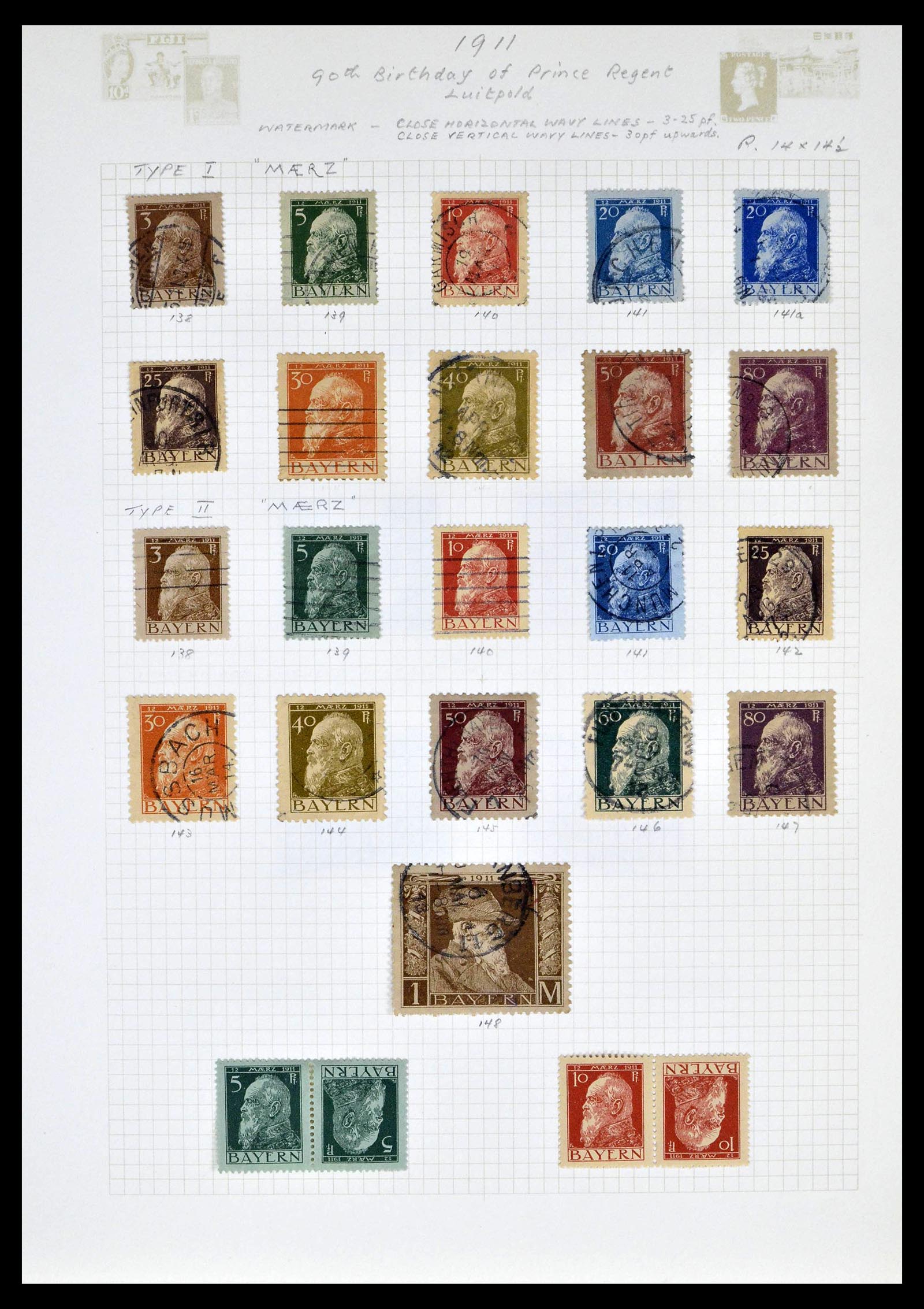 39161 0012 - Postzegelverzameling 39161 Oud Duitse Staten 1850-1920.