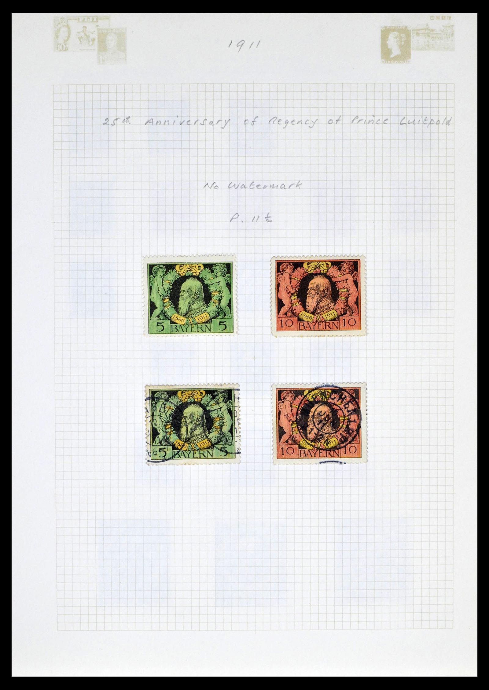 39161 0013 - Postzegelverzameling 39161 Oud Duitse Staten 1850-1920.