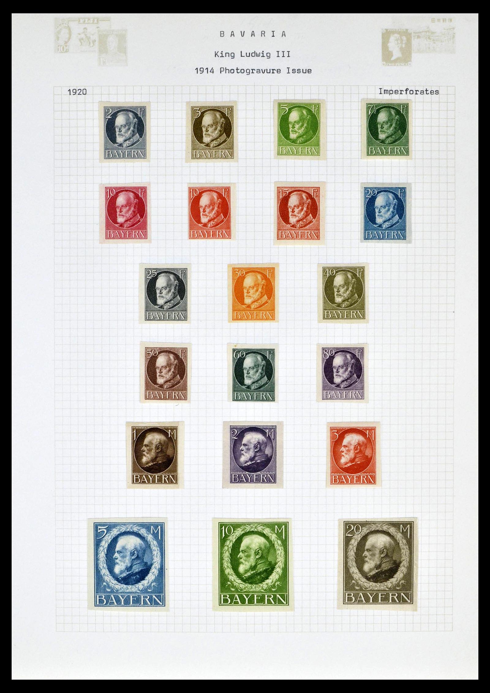 39161 0016 - Postzegelverzameling 39161 Oud Duitse Staten 1850-1920.