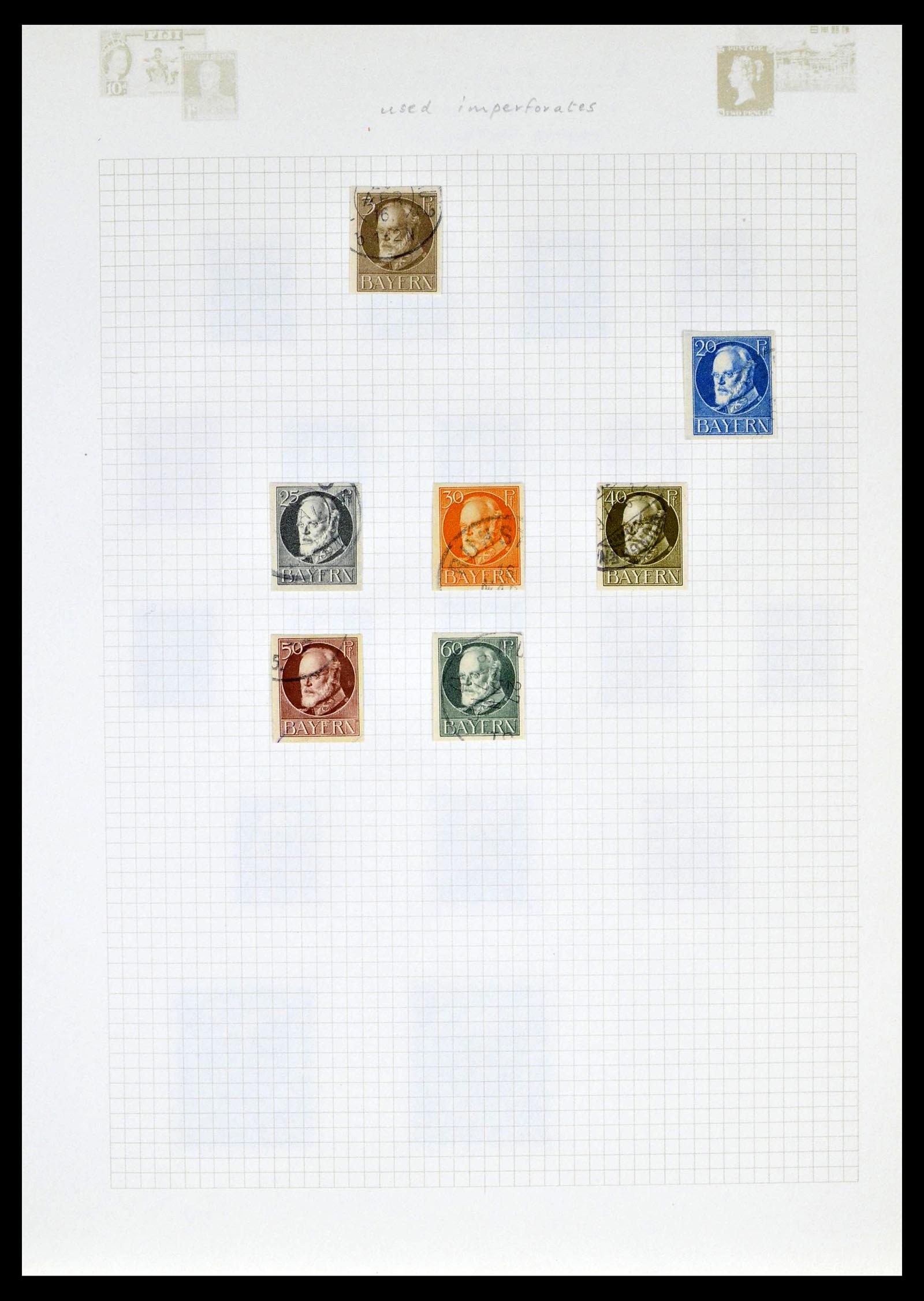39161 0017 - Postzegelverzameling 39161 Oud Duitse Staten 1850-1920.