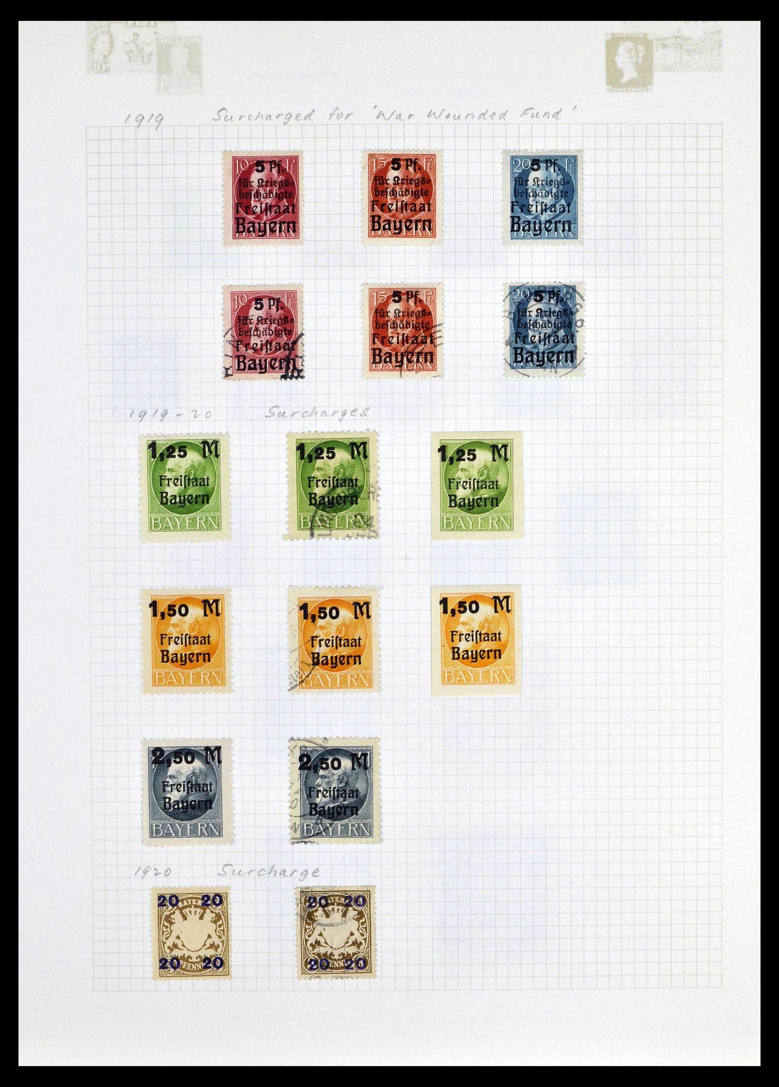 39161 0026 - Postzegelverzameling 39161 Oud Duitse Staten 1850-1920.