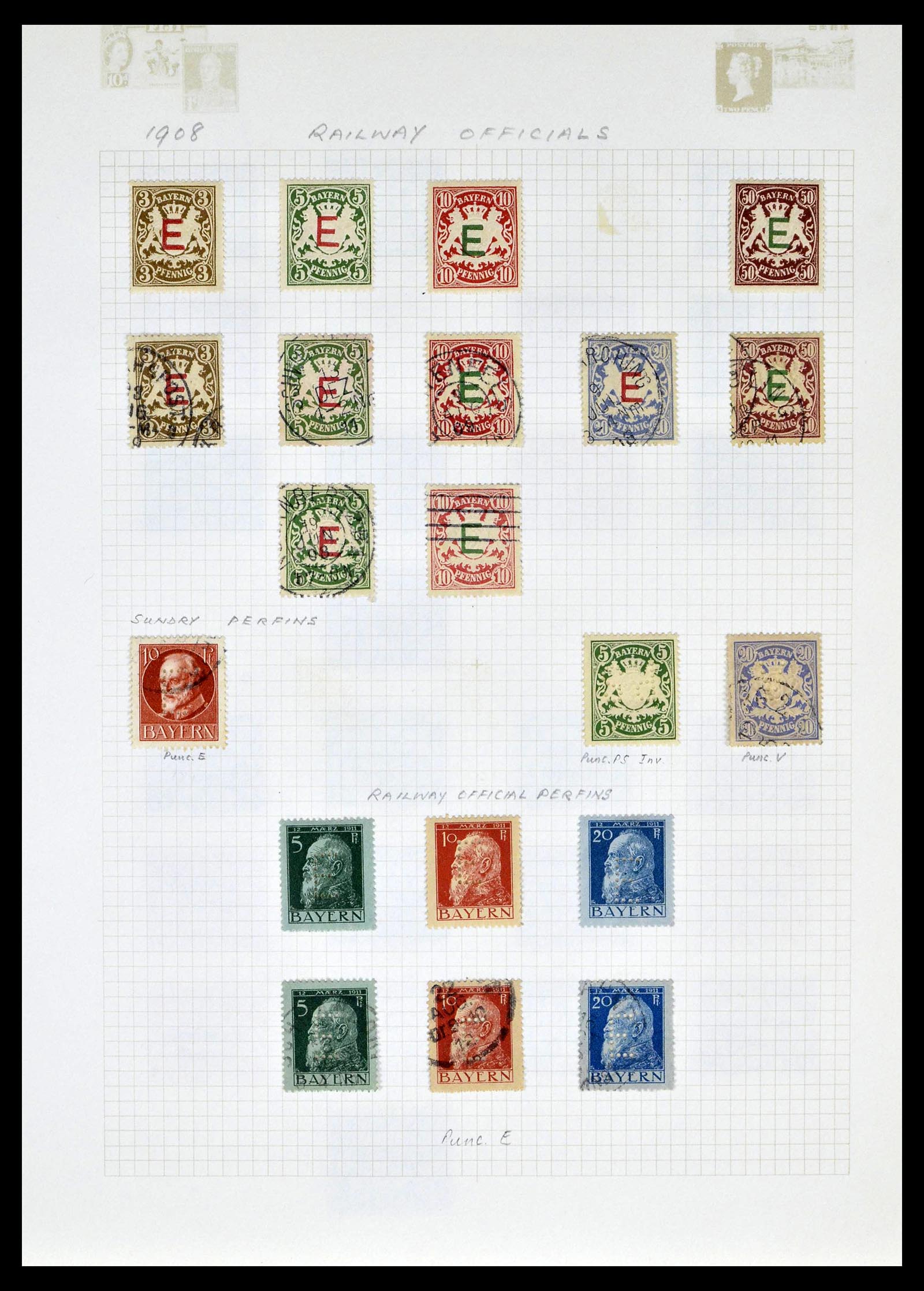 39161 0028 - Postzegelverzameling 39161 Oud Duitse Staten 1850-1920.