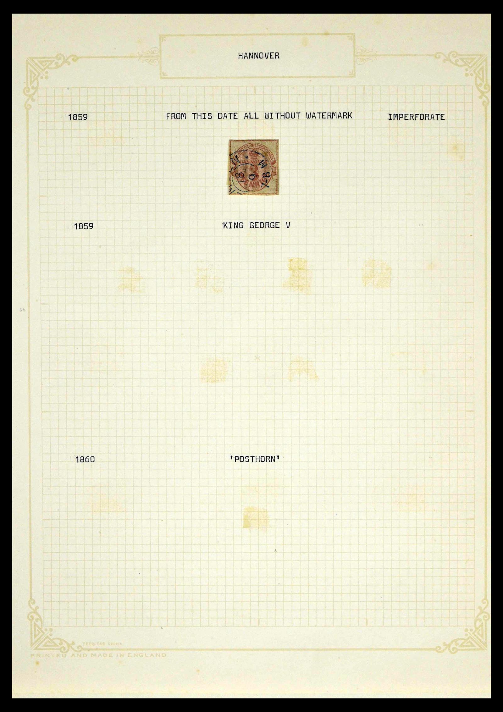 39161 0038 - Postzegelverzameling 39161 Oud Duitse Staten 1850-1920.