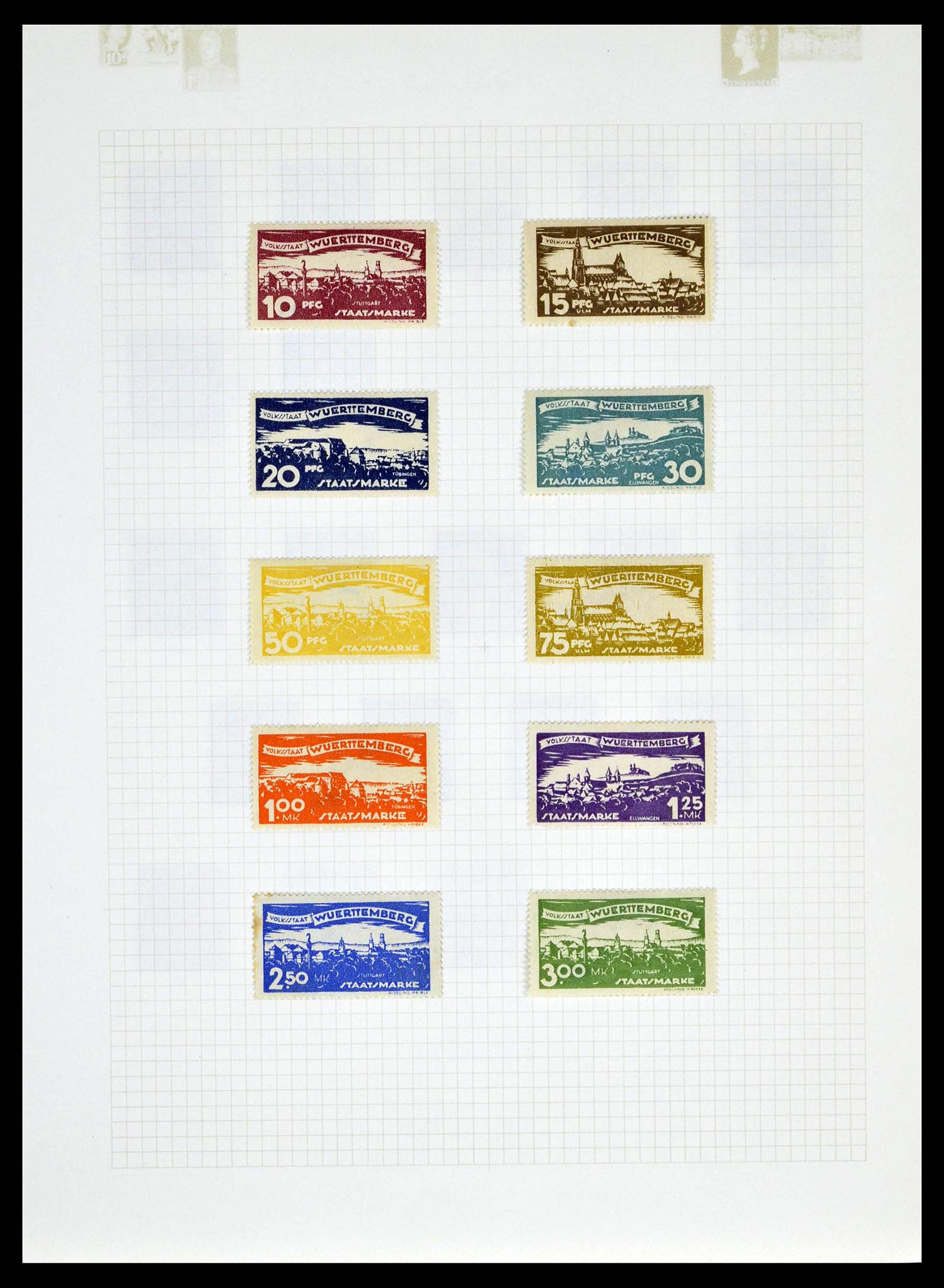 39161 0058 - Stamp collection 39161 Old German States 1850-1920.