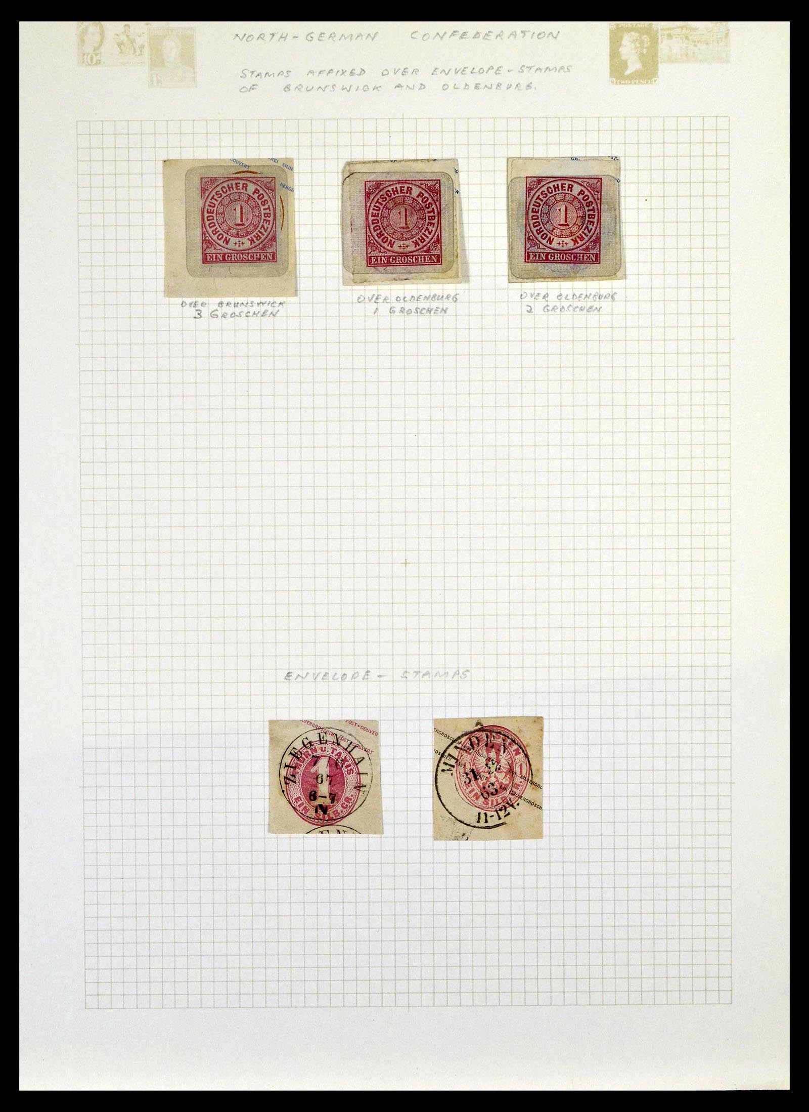 39161 0061 - Postzegelverzameling 39161 Oud Duitse Staten 1850-1920.
