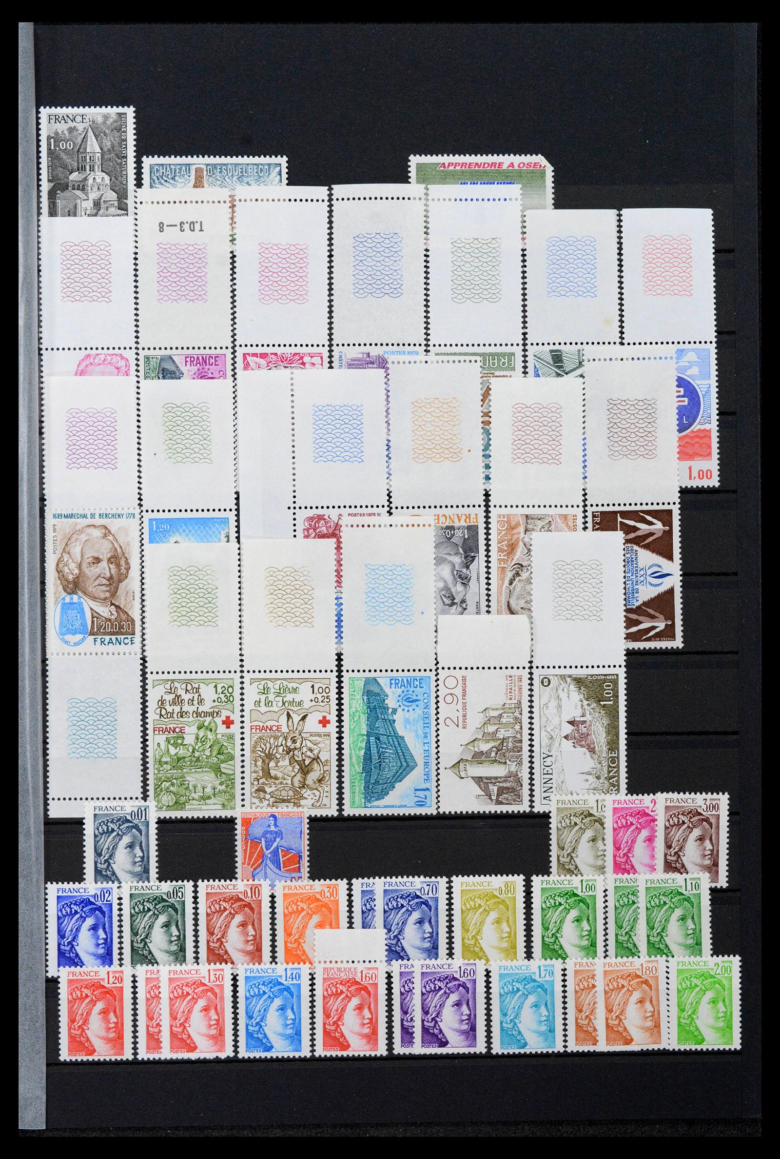 39164 0284 - Postzegelverzameling 39164 Frankrijk 1849-1981.