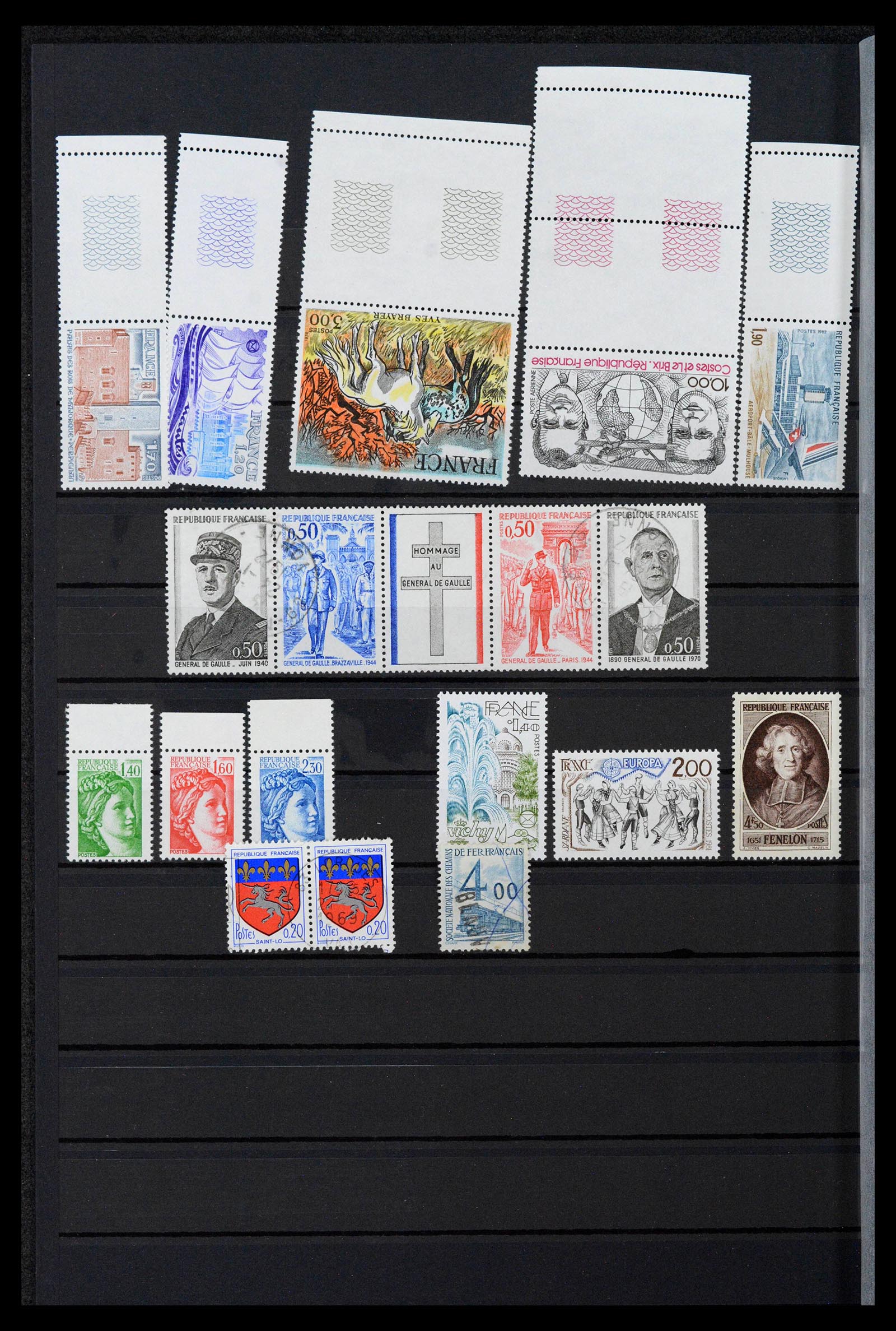 39164 0285 - Postzegelverzameling 39164 Frankrijk 1849-1981.