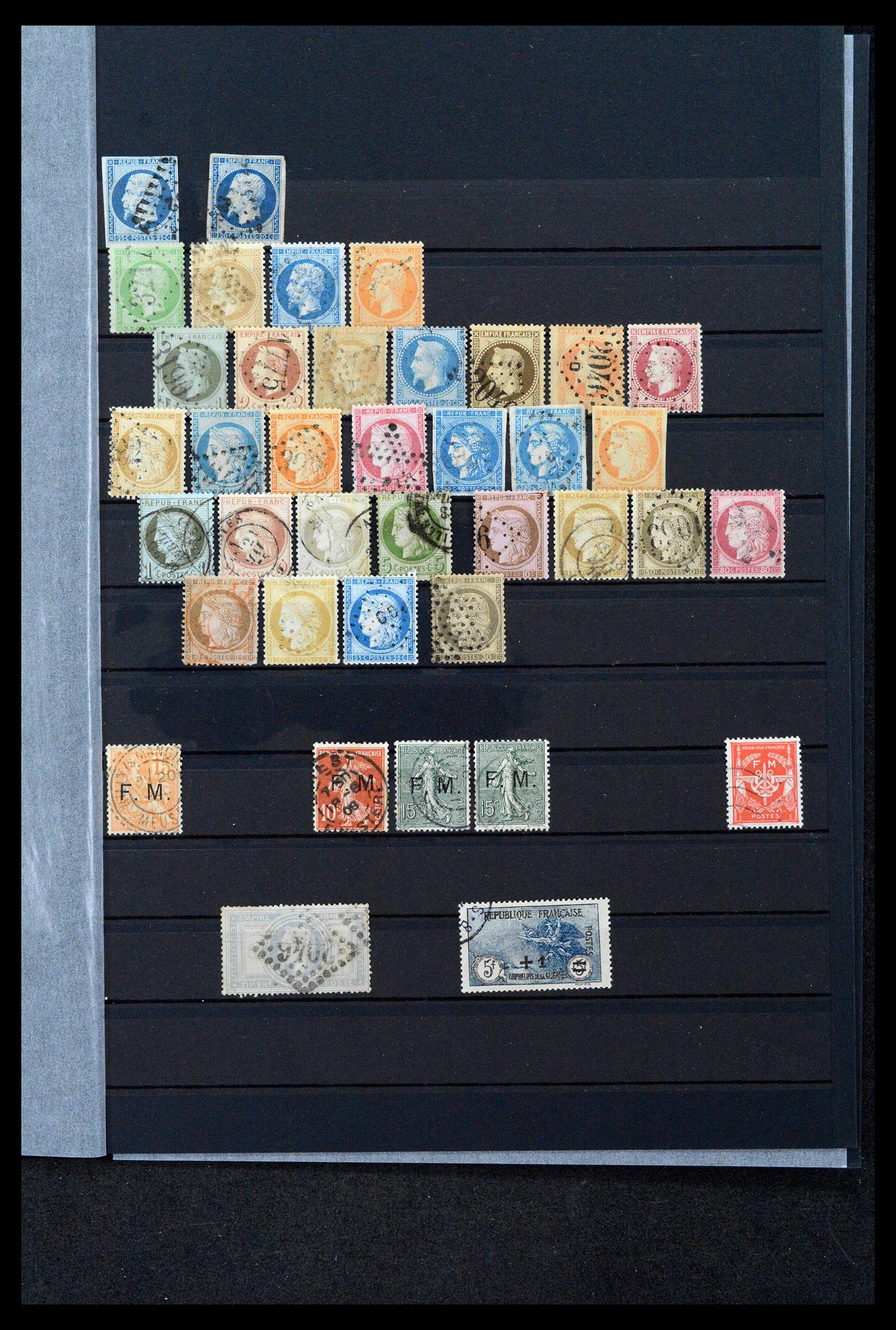 39164 0293 - Postzegelverzameling 39164 Frankrijk 1849-1981.
