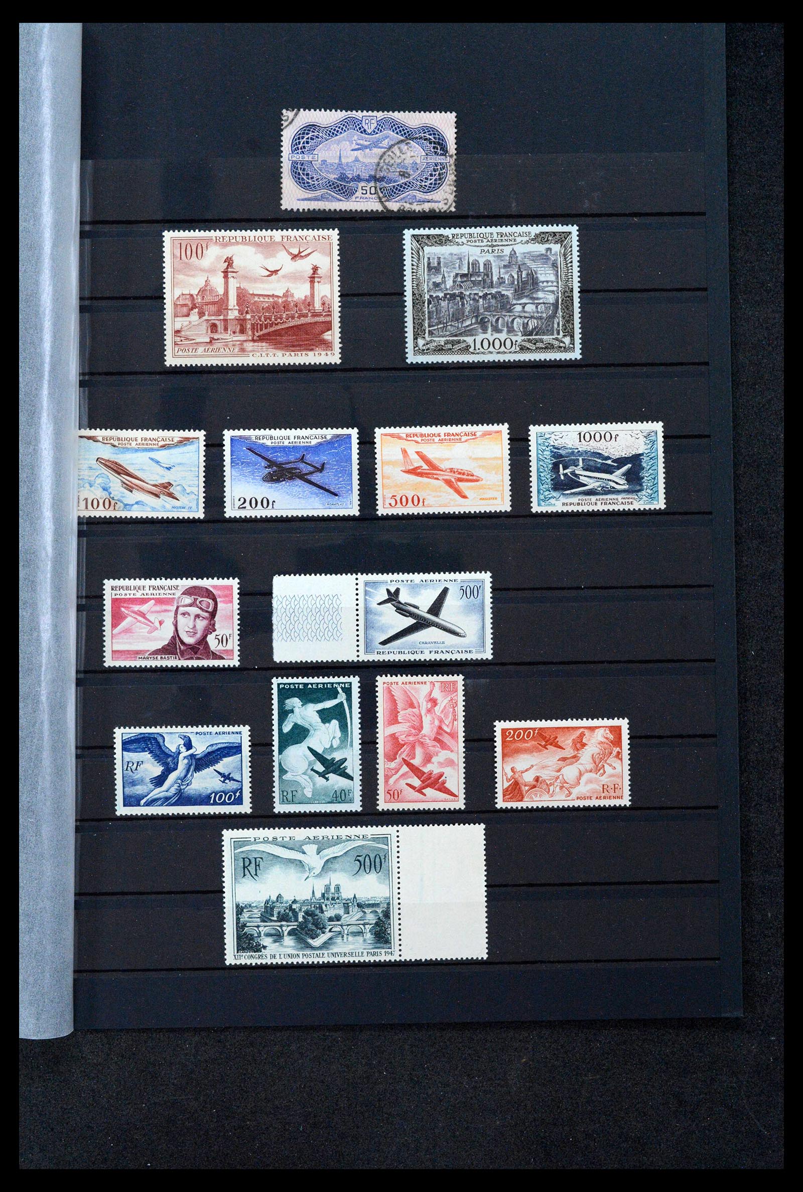39164 0294 - Stamp collection 39164 France 1849-1981.