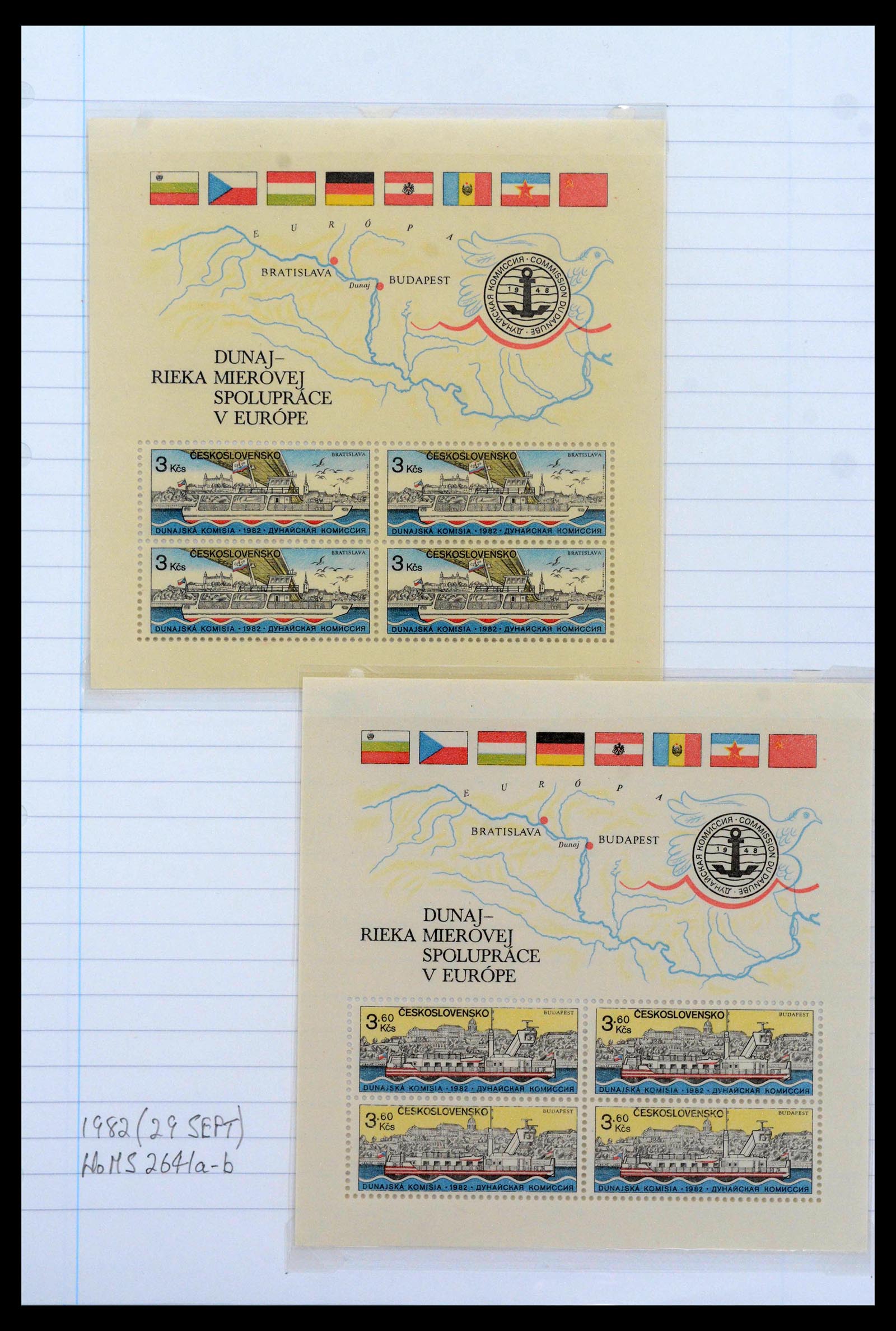 39165 0037 - Postzegelverzameling 39165 Tsjechoslowakije gespecialiseerd 1919-1970