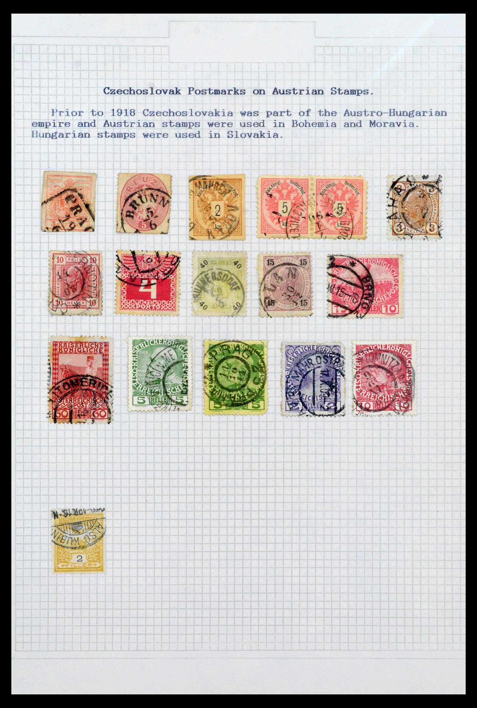 39165 0050 - Postzegelverzameling 39165 Tsjechoslowakije gespecialiseerd 1919-1970