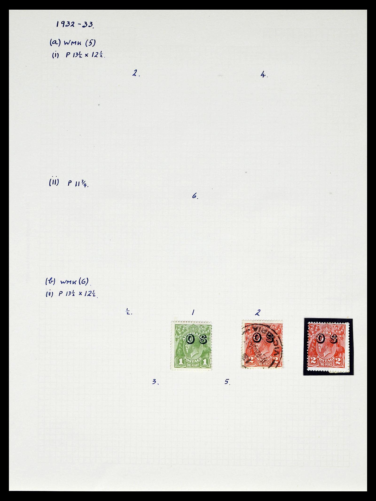 39166 0038 - Postzegelverzameling 39166 Australië 1913-1949.
