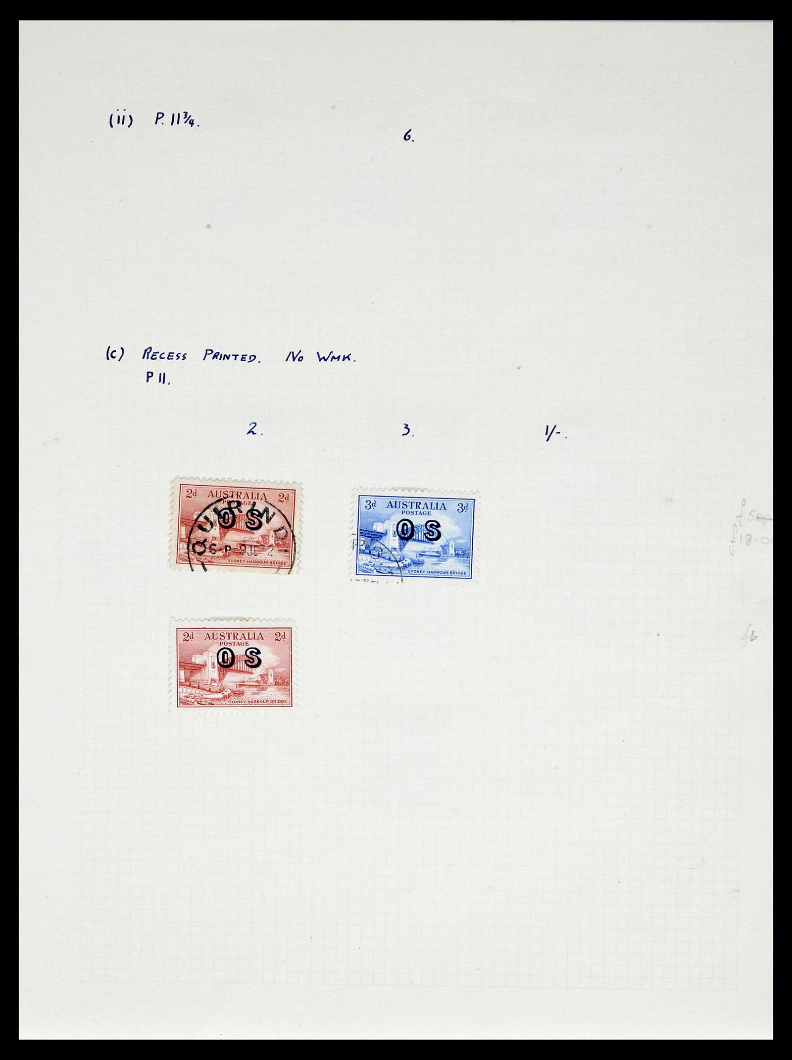39166 0039 - Postzegelverzameling 39166 Australië 1913-1949.