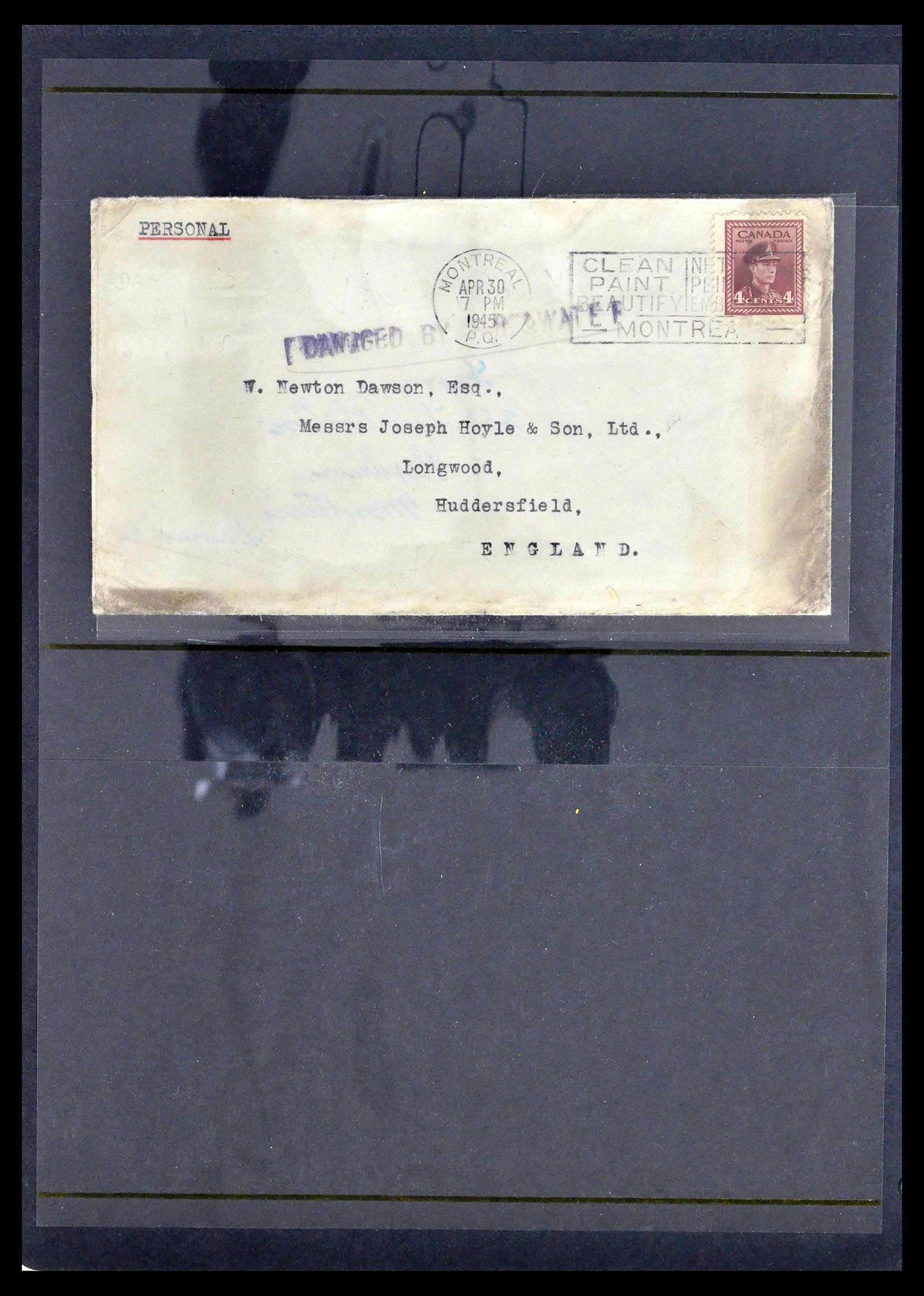 39167 0002 - Stamp collection 39167 Crashmail covers 1909-1962.