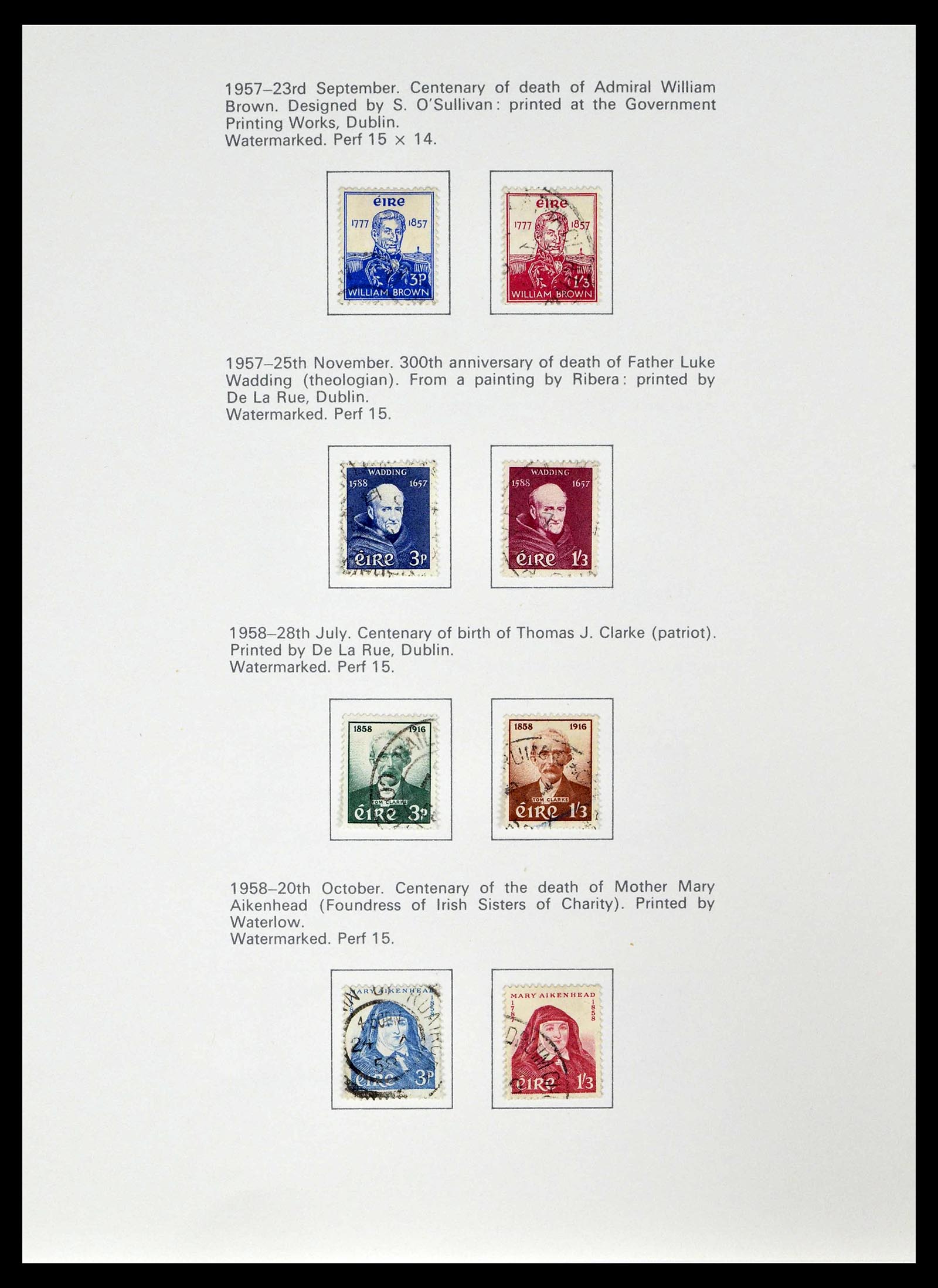 39173 0009 - Stamp collection 39173 Ireland 1937-1979.
