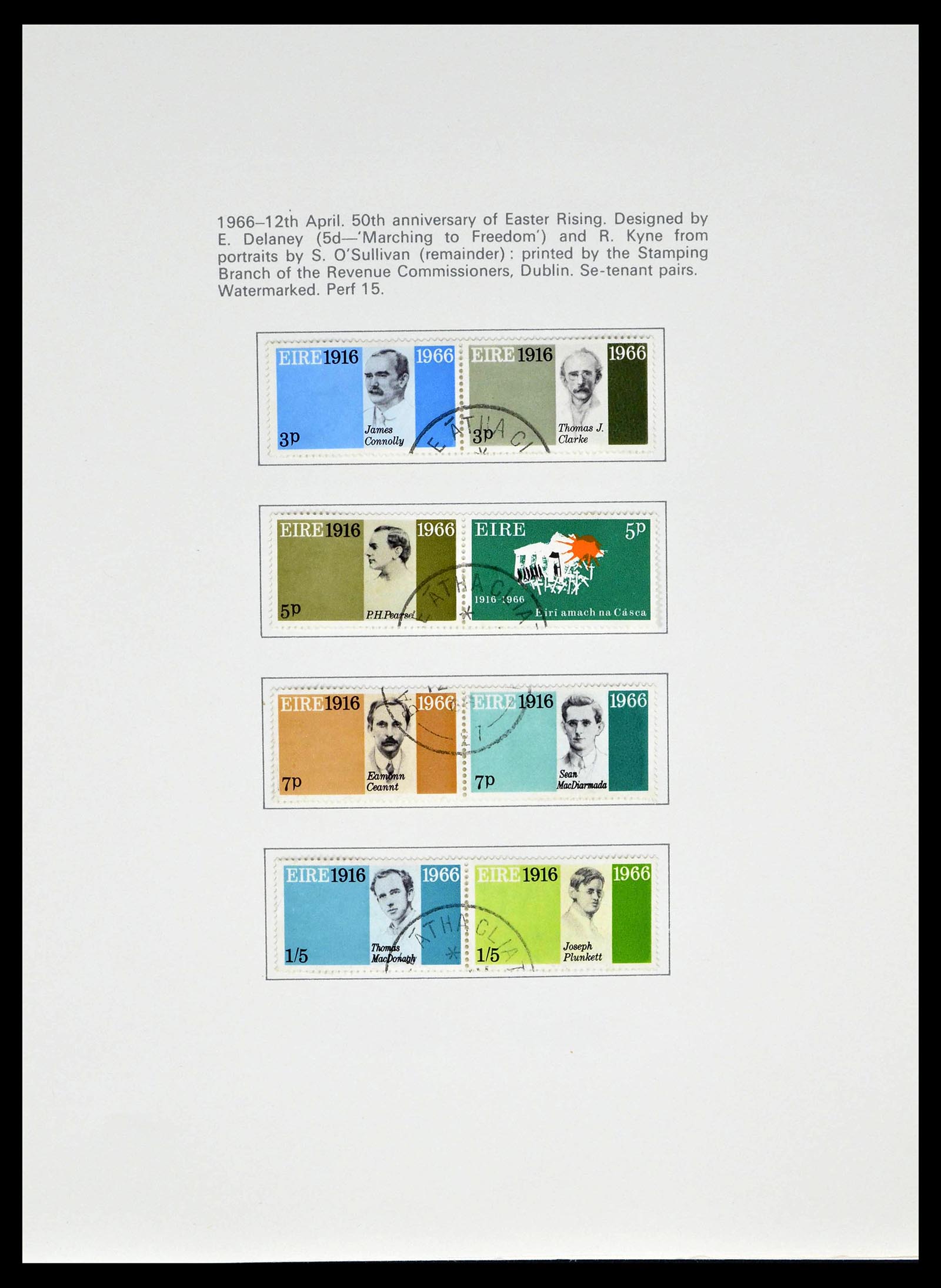 39173 0015 - Stamp collection 39173 Ireland 1937-1979.