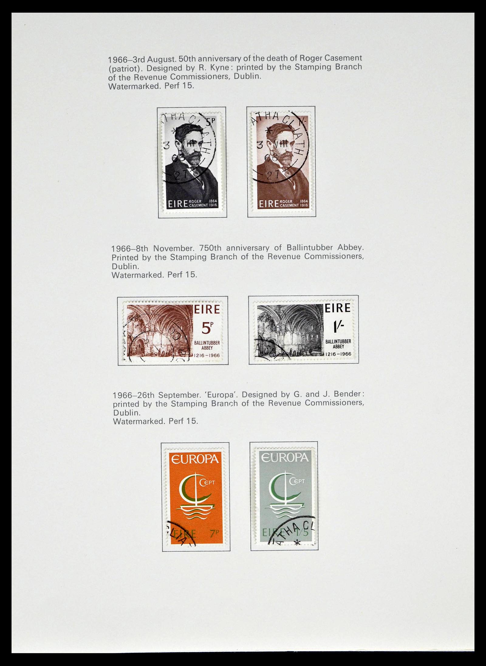 39173 0016 - Stamp collection 39173 Ireland 1937-1979.