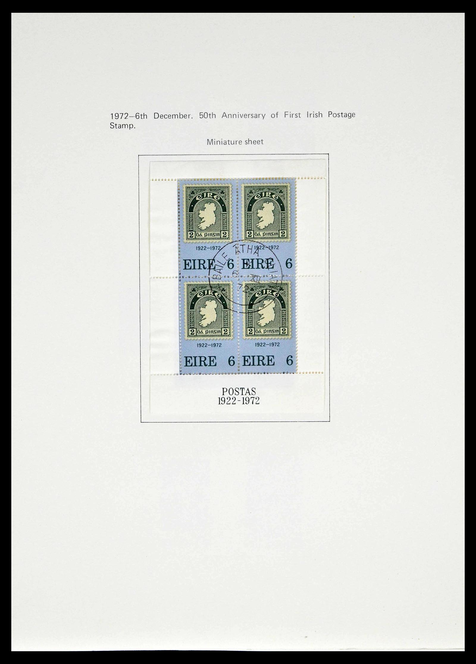 39173 0030 - Postzegelverzameling 39173 Ierland 1937-1979.