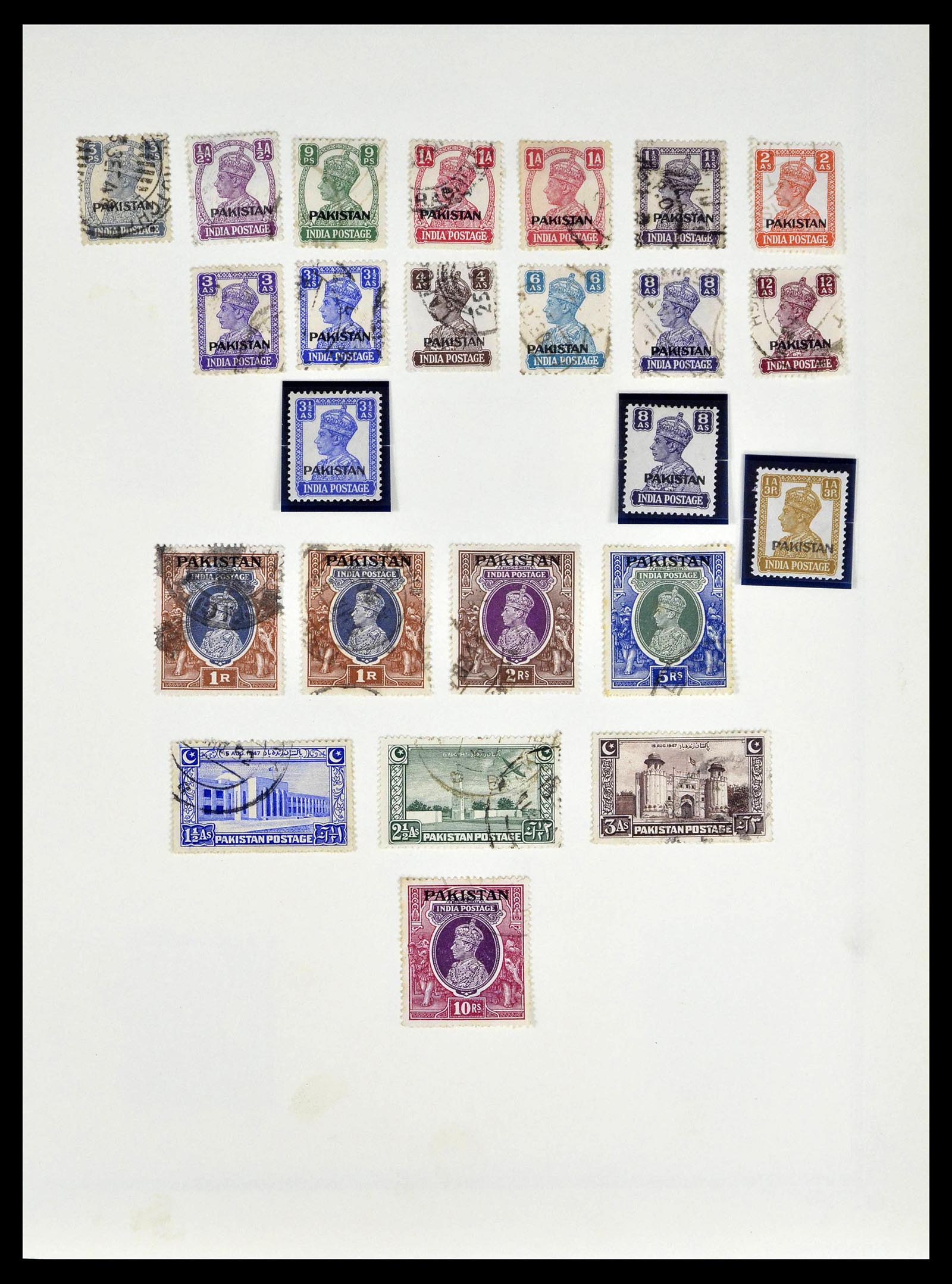 39177 0001 - Postzegelverzameling 39177 Pakistan 1947-1980.