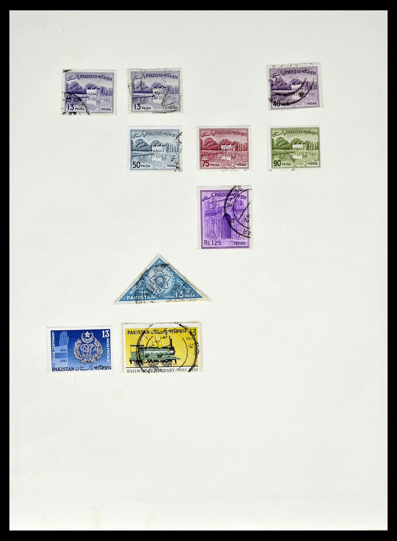 39177 0019 - Postzegelverzameling 39177 Pakistan 1947-1980.