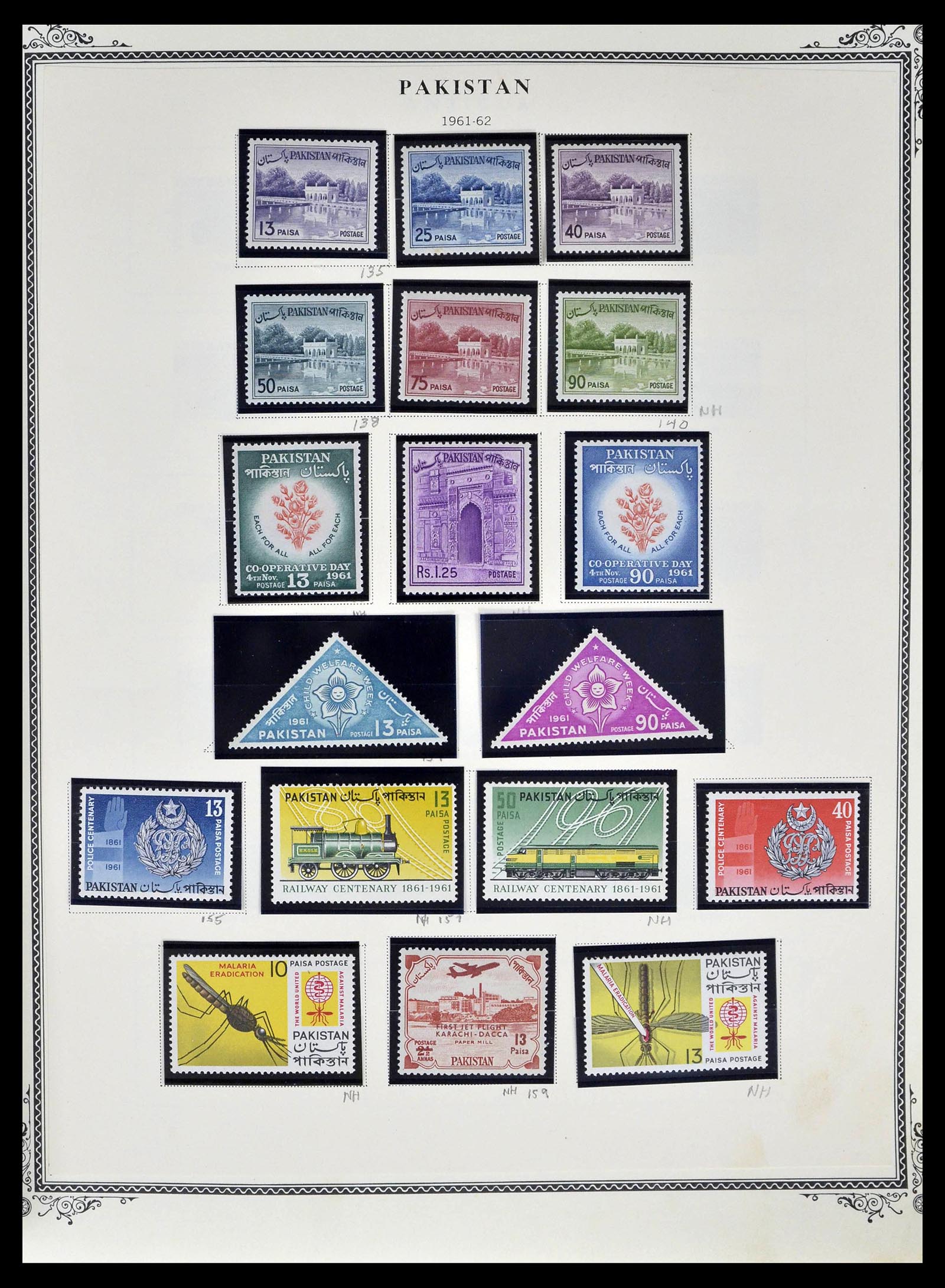 39177 0020 - Postzegelverzameling 39177 Pakistan 1947-1980.