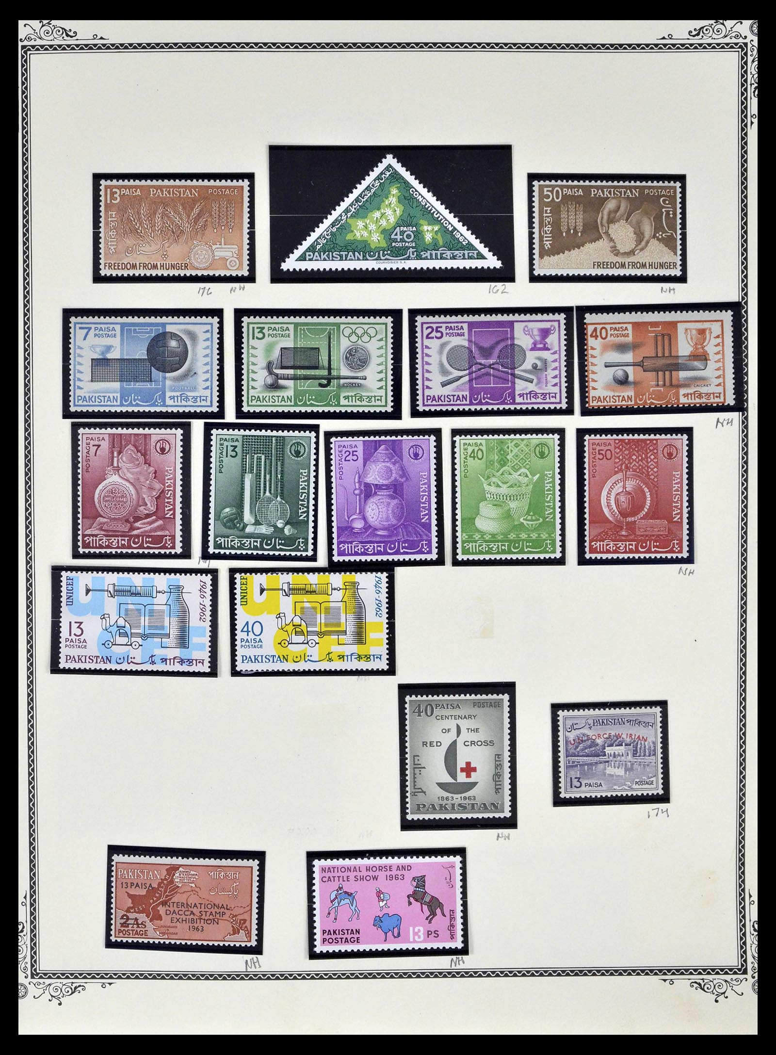 39177 0022 - Stamp collection 39177 Pakistan 1947-1980.