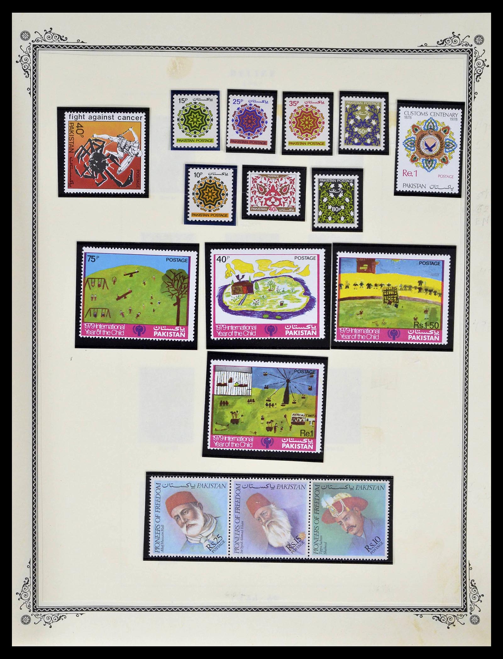 39177 0060 - Postzegelverzameling 39177 Pakistan 1947-1980.