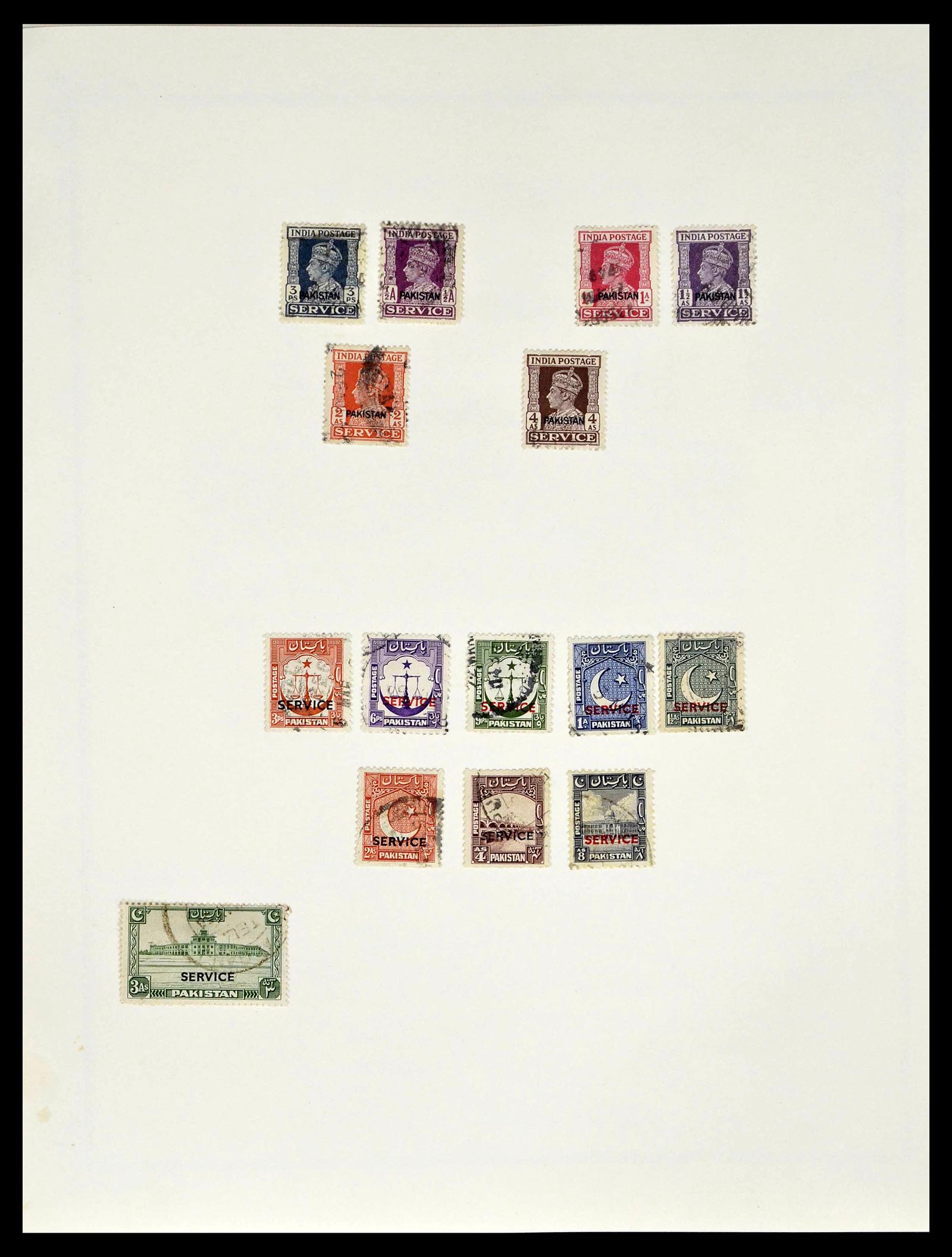 39177 0063 - Postzegelverzameling 39177 Pakistan 1947-1980.